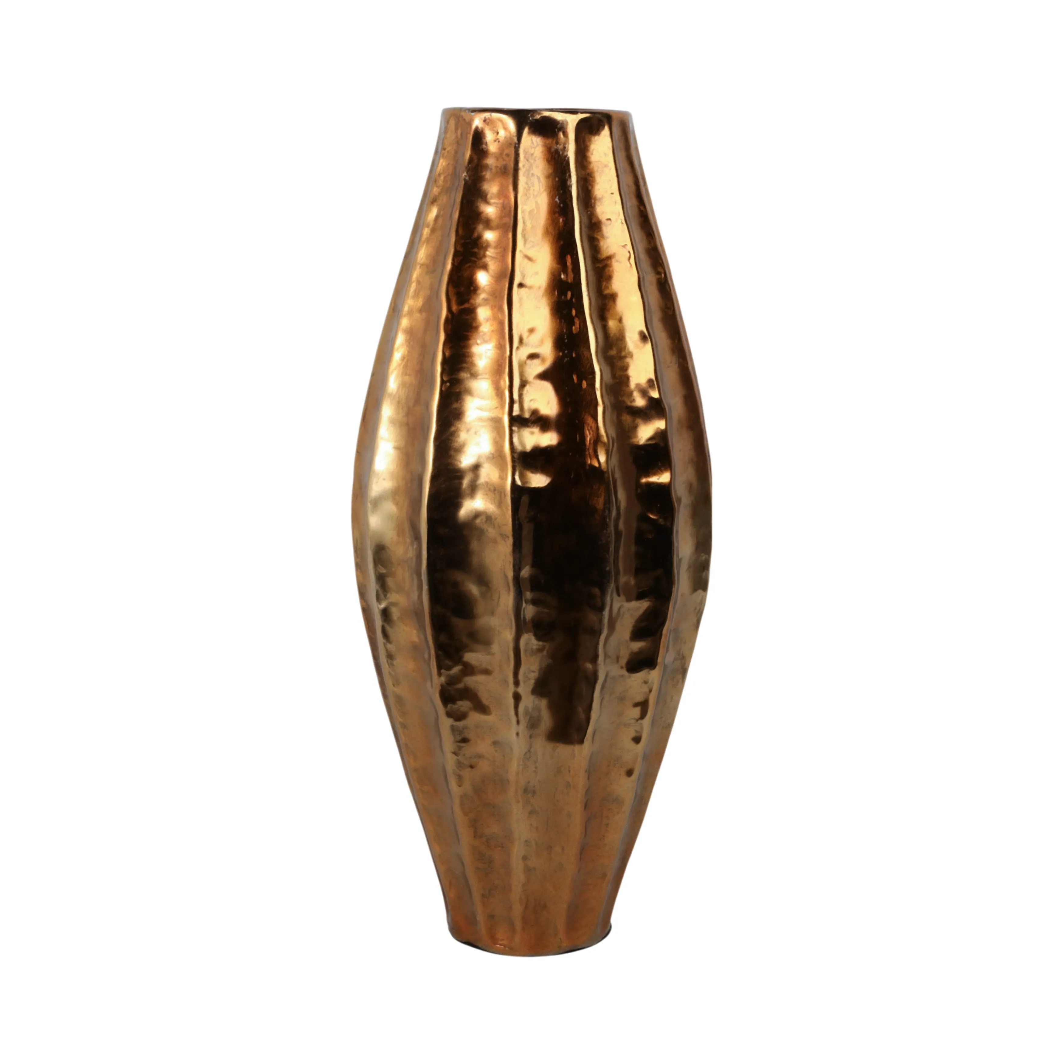 27" Viall Small Gold Vase