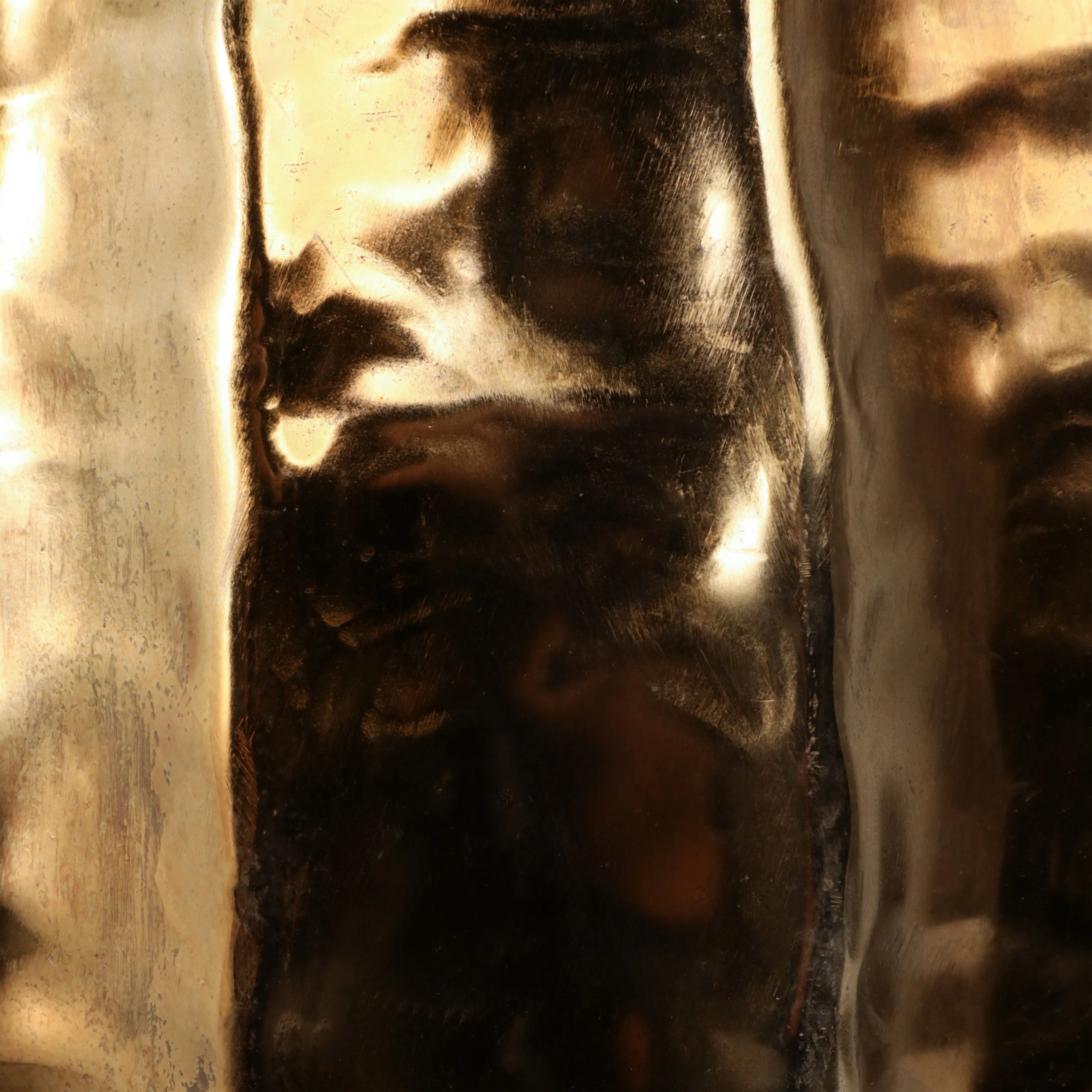 27" Viall Small Gold Vase