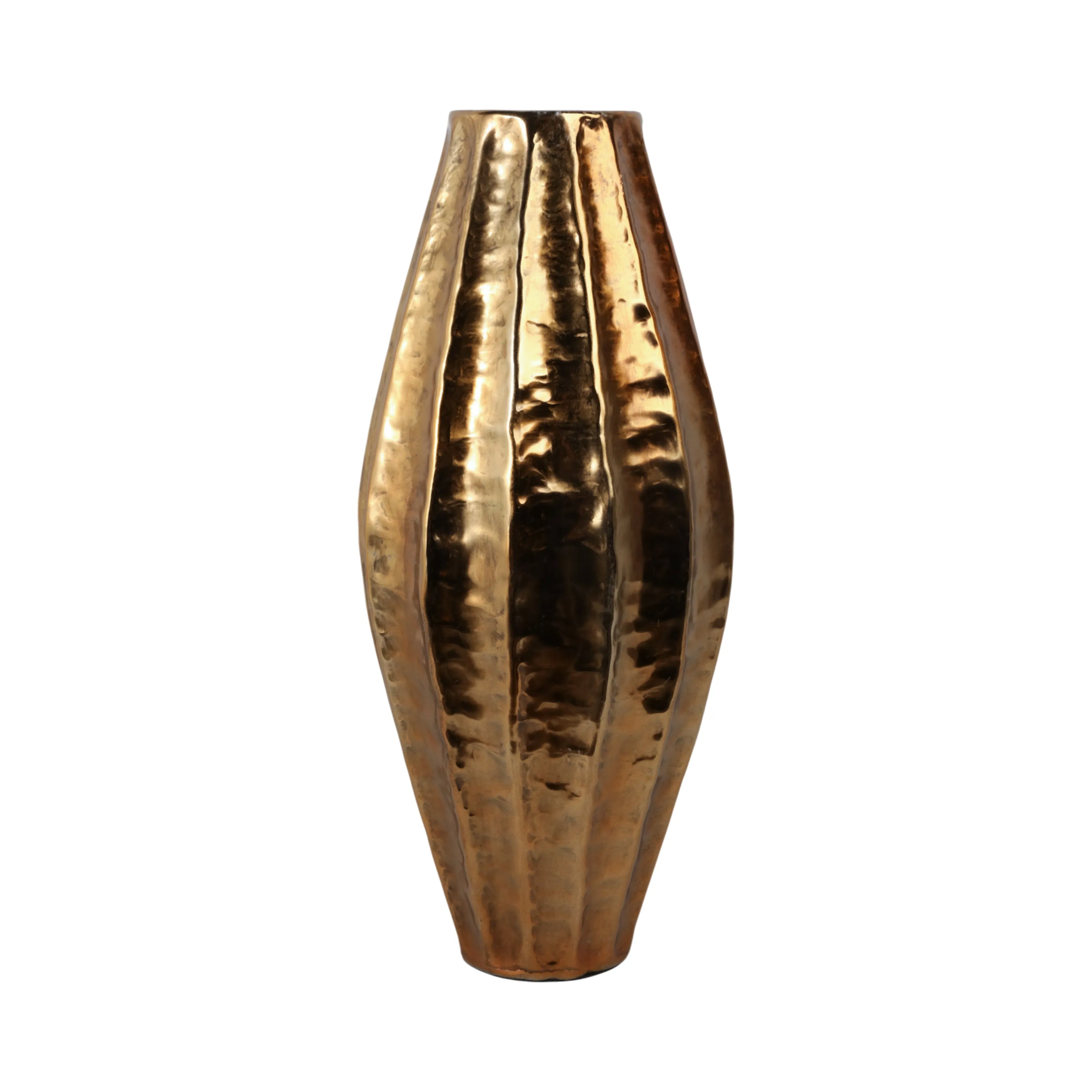 27" Viall Small Gold Vase