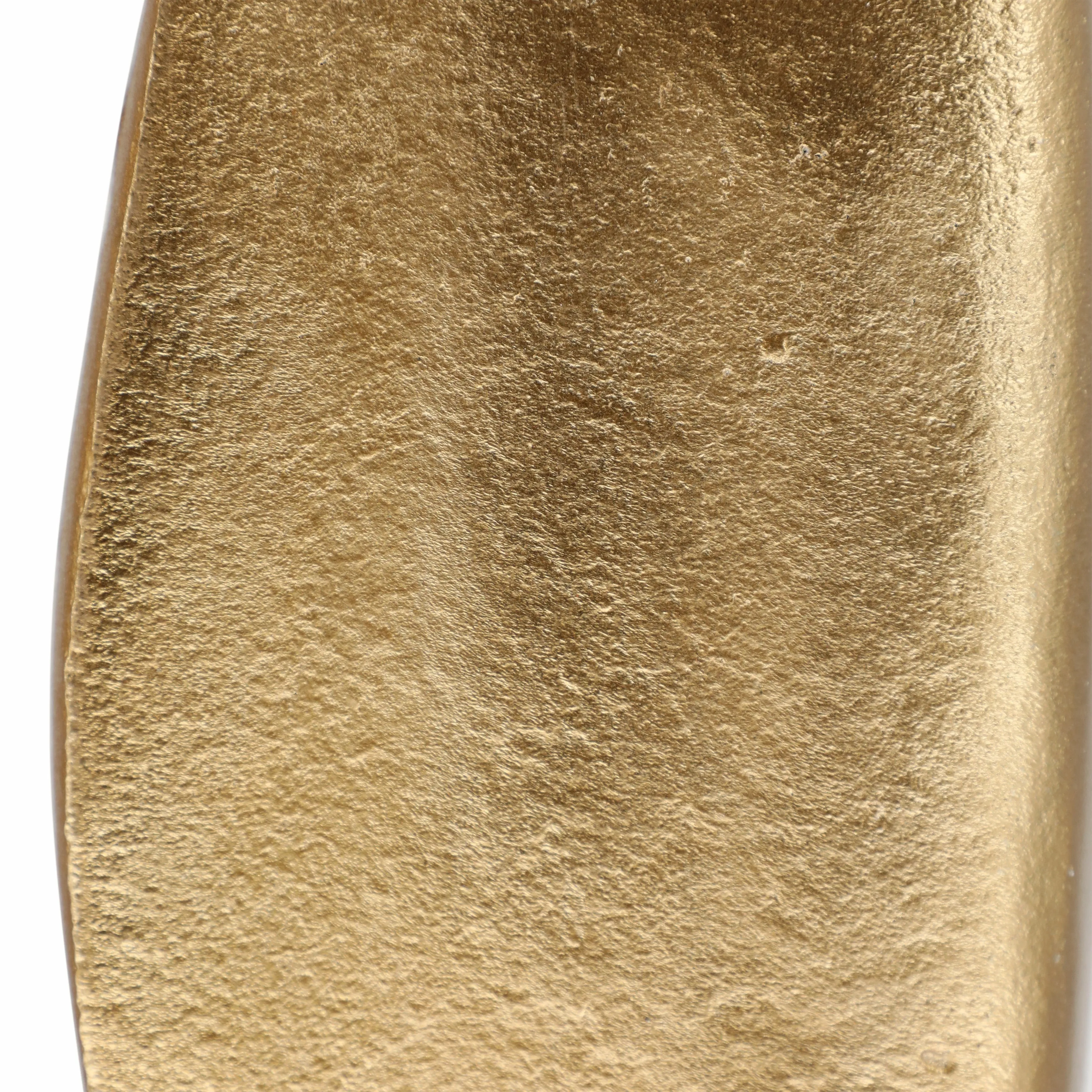 28" Carron Gold Metal Vase