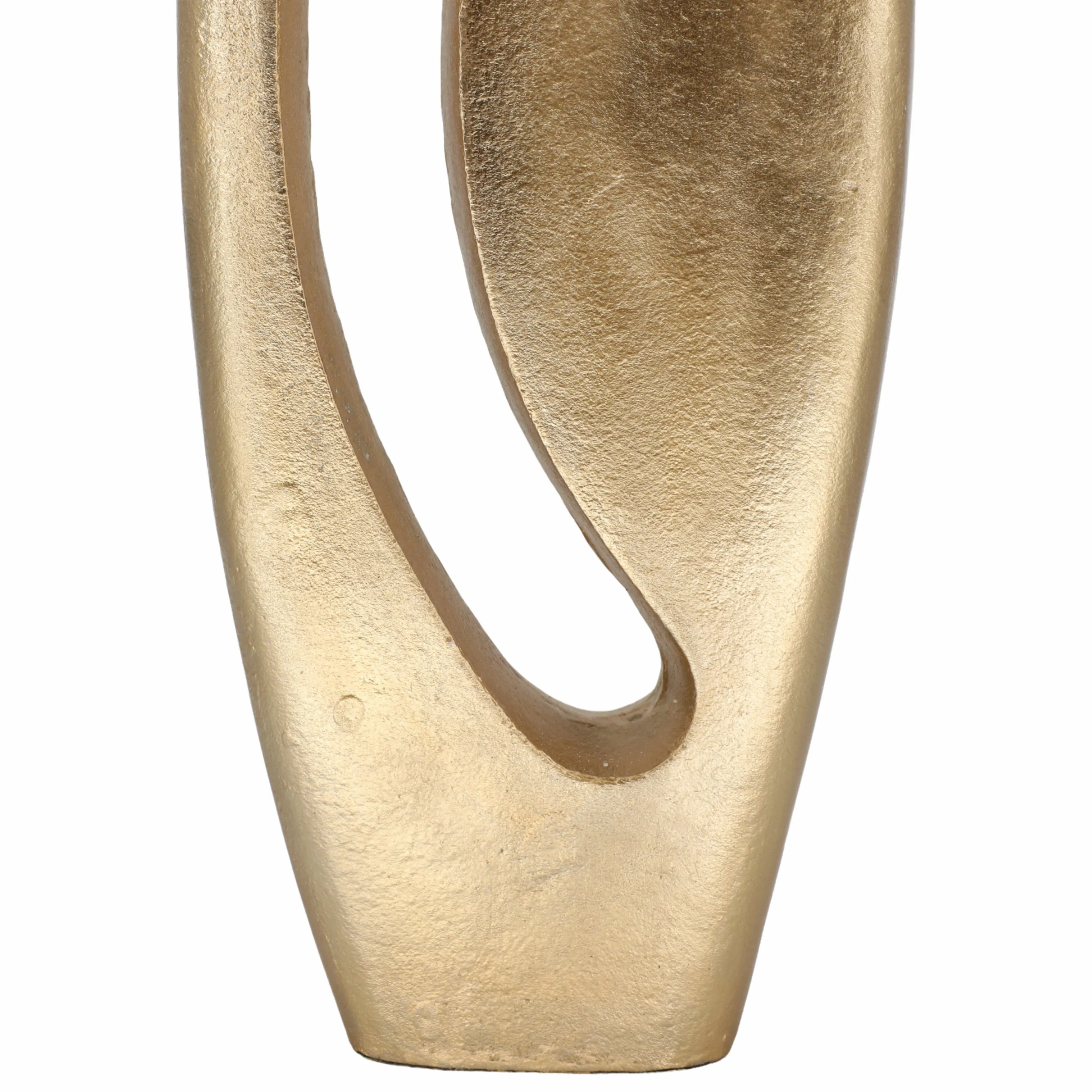 28" Carron Gold Metal Vase