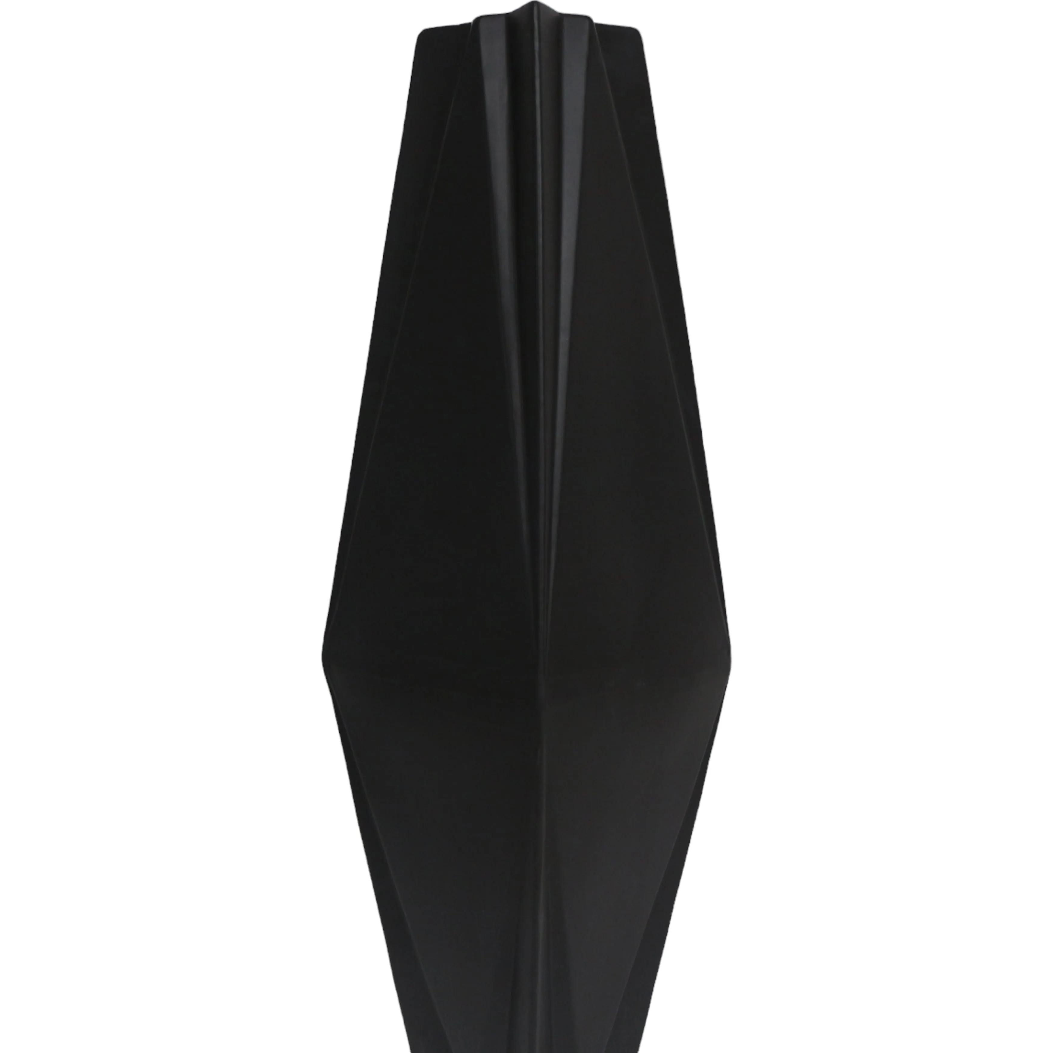 31" Bonney Large Black Cer Vase