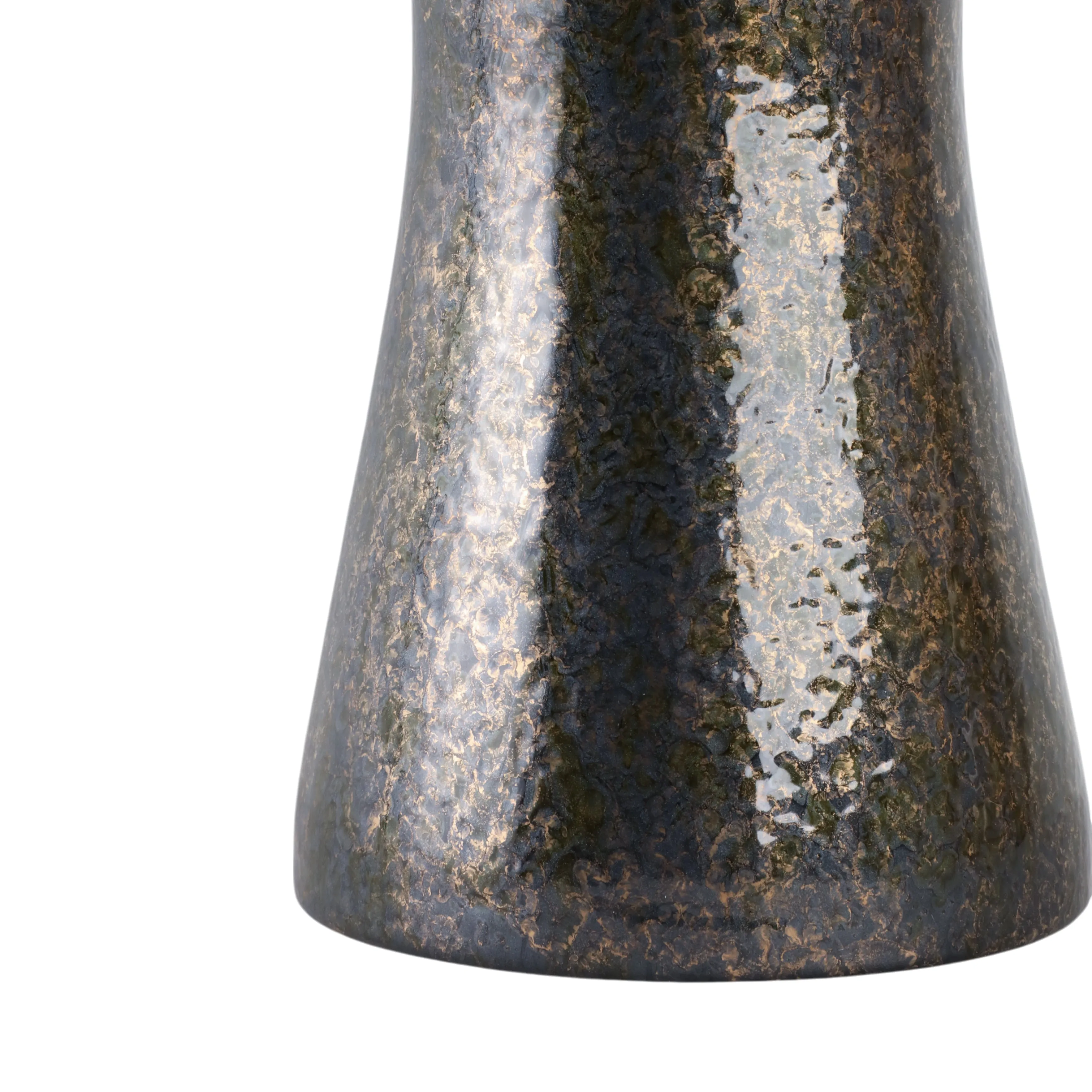 34" Arielle Large Pyrite Stone And Metal Oversized