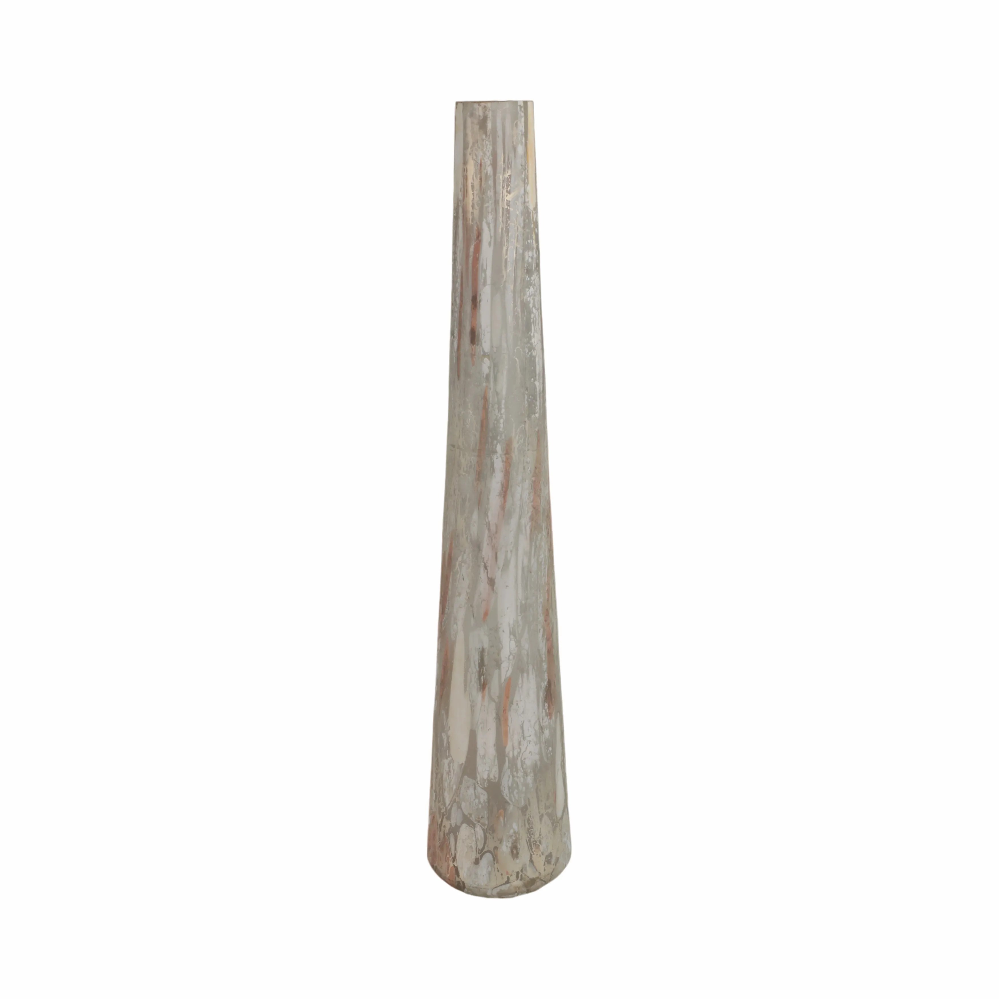 34" Harte Large Glass Floor Vase