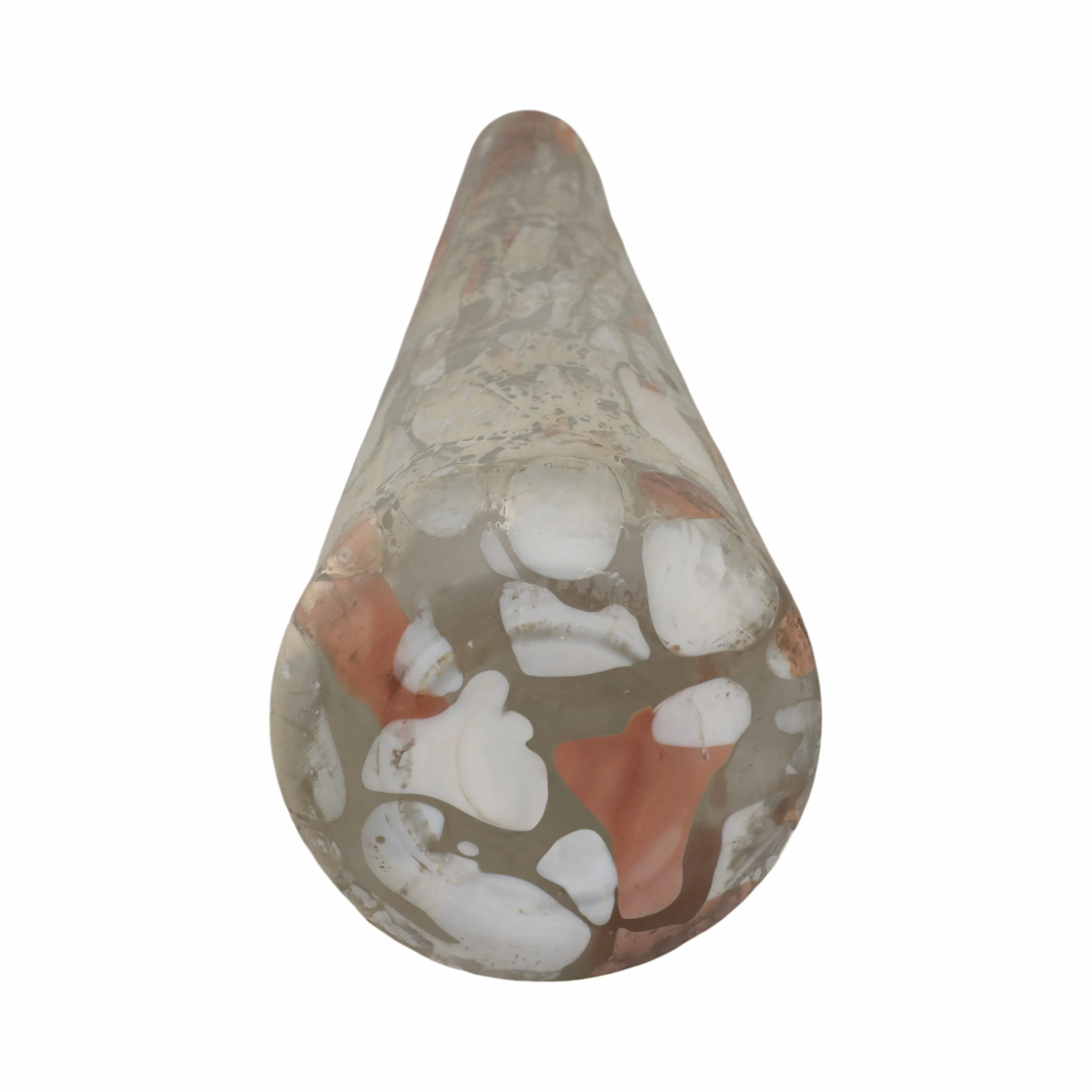 34" Harte Large Glass Floor Vase