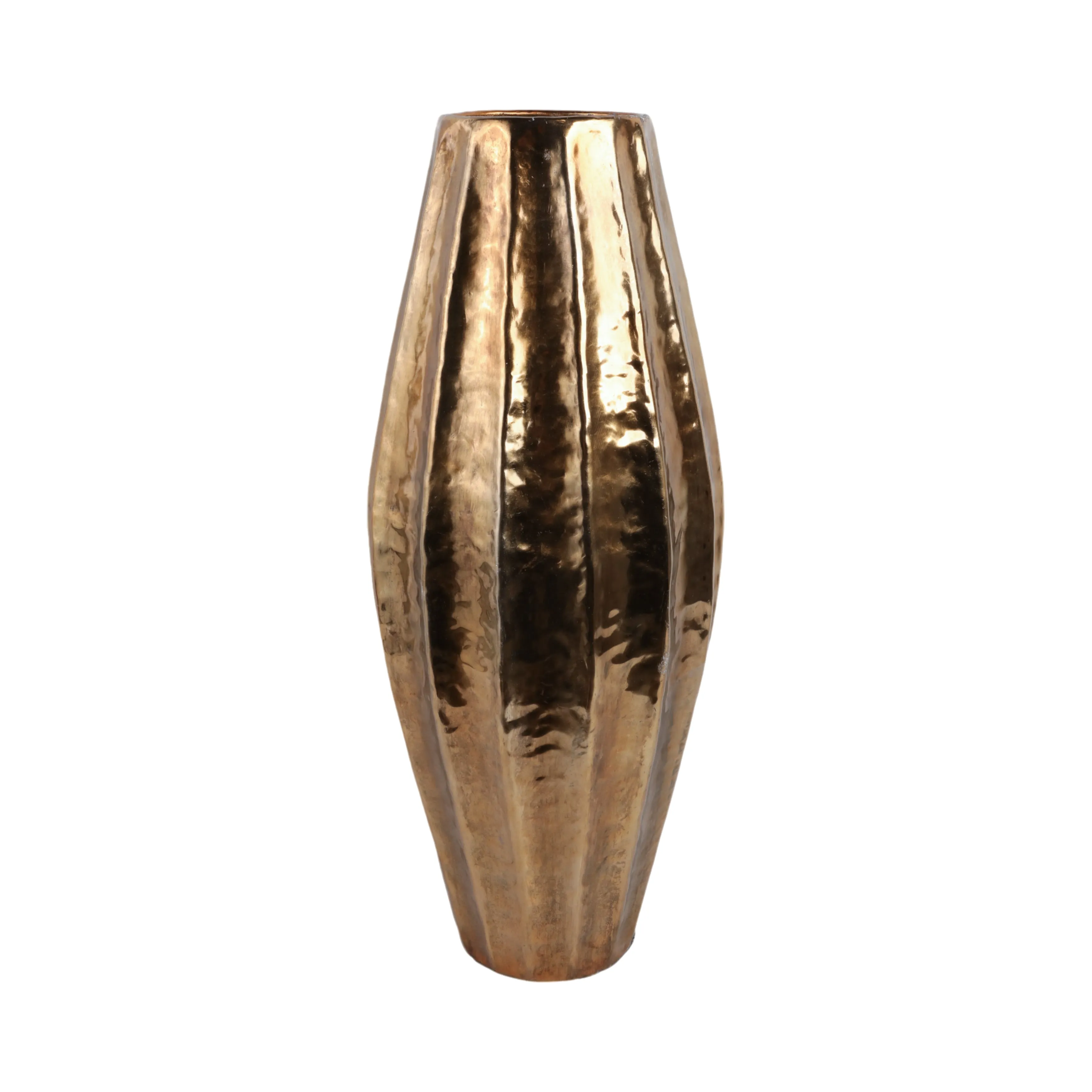 35" Viall Medium Gold Vase