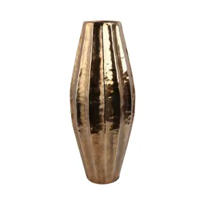 35" Viall Medium Gold Vase