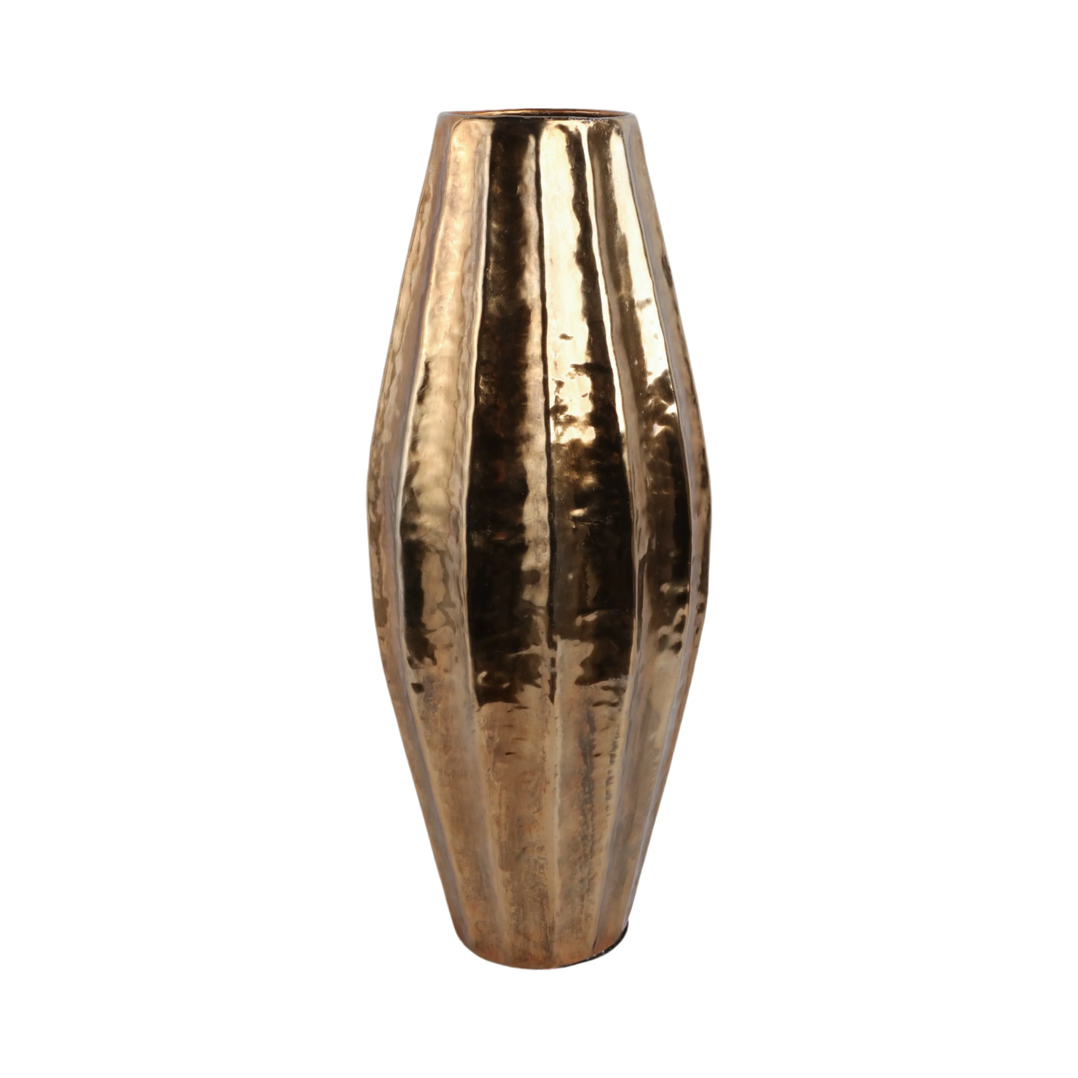 35" Viall Medium Gold Vase