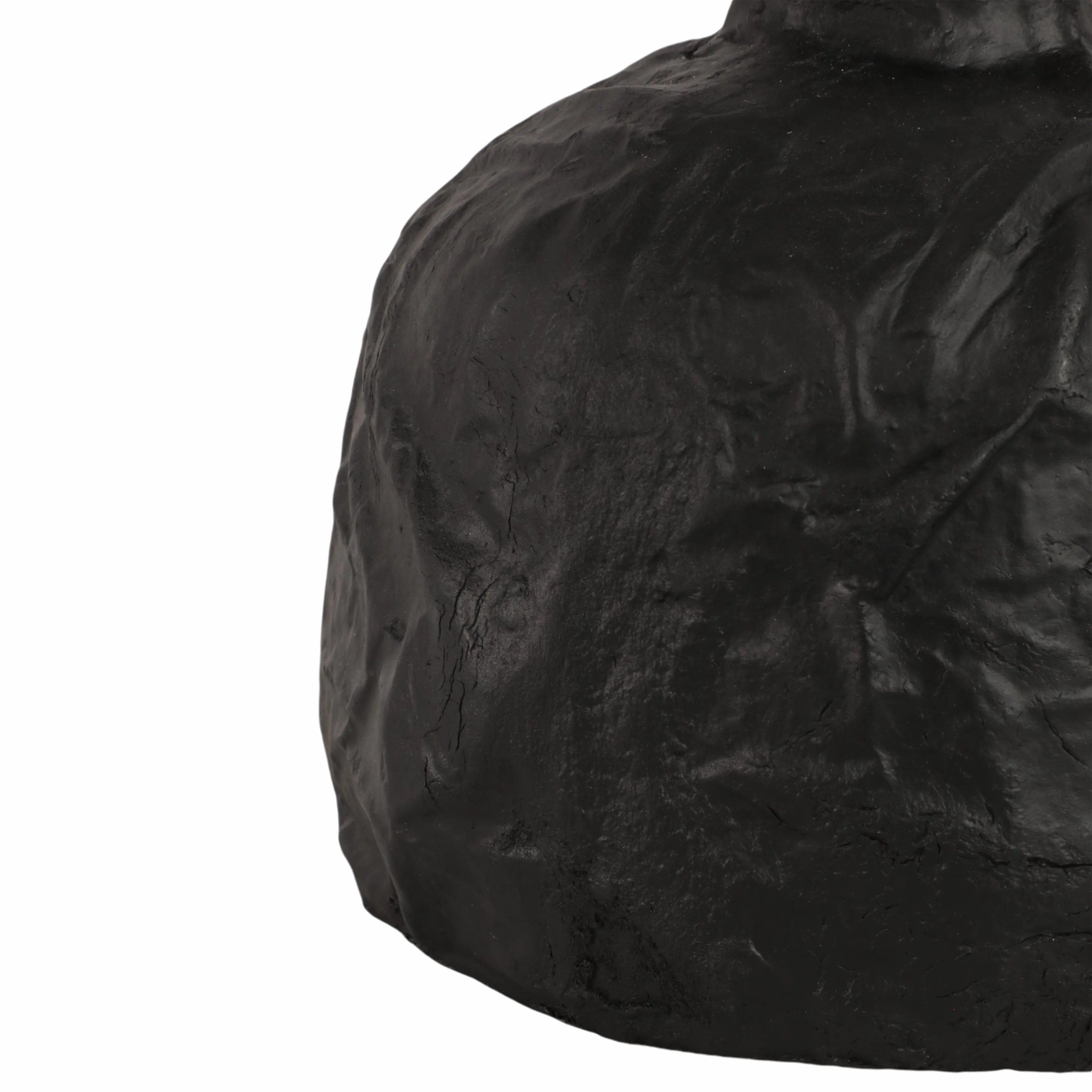 8" Cleo X-small Black Ecomix Vase