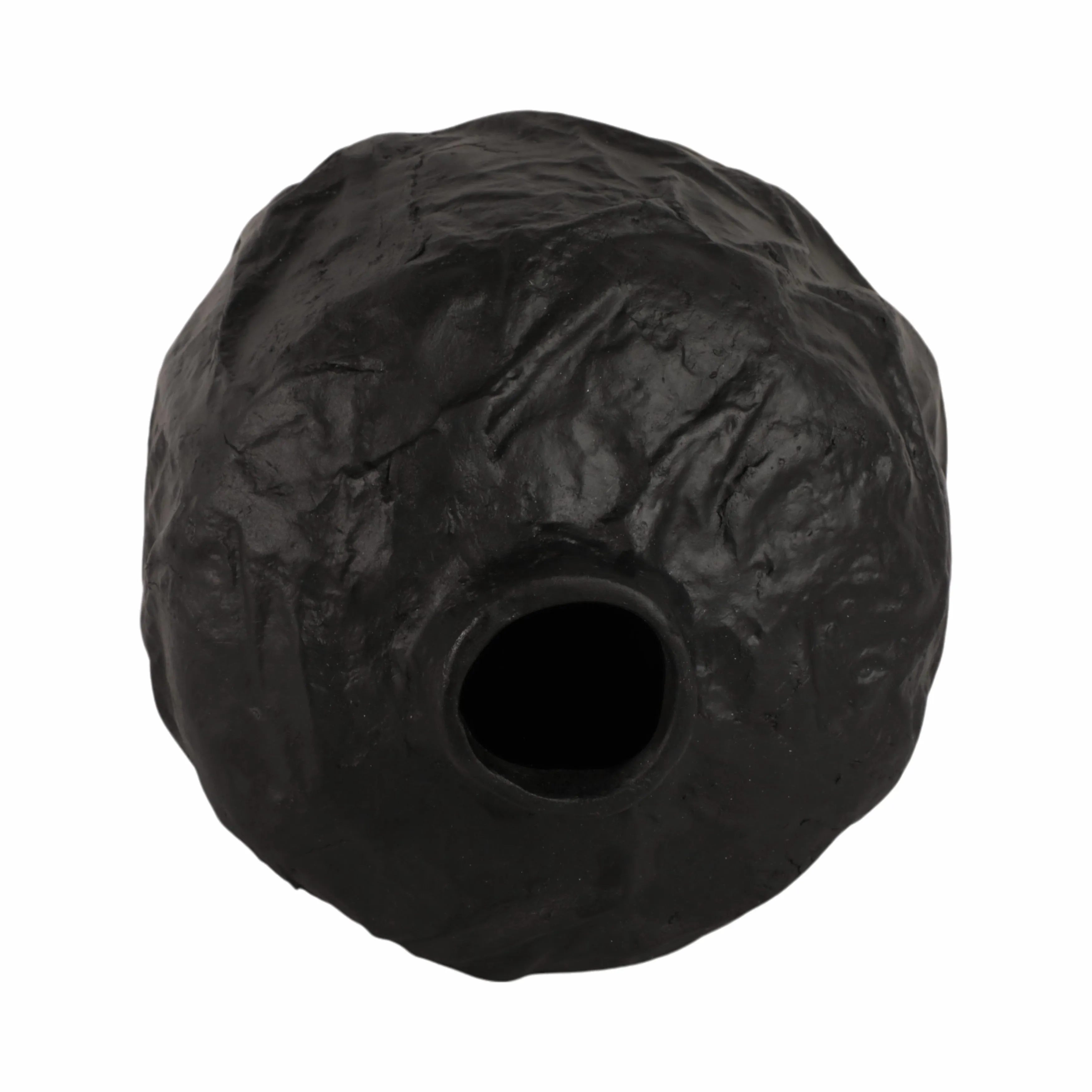 8" Cleo X-small Black Ecomix Vase