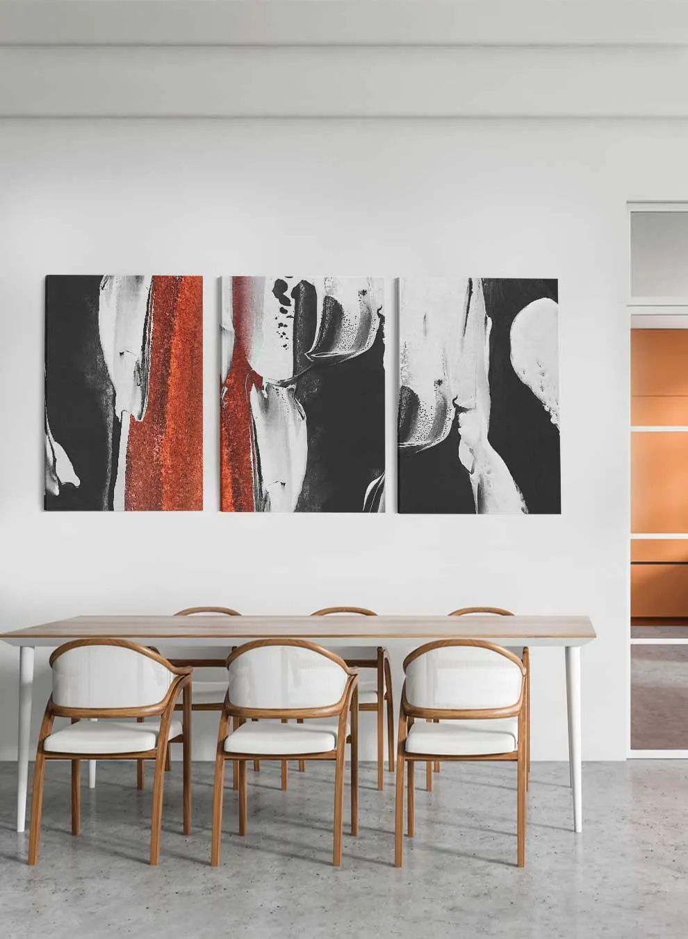 Abstract Adornment Murals Paintings(set of 3)