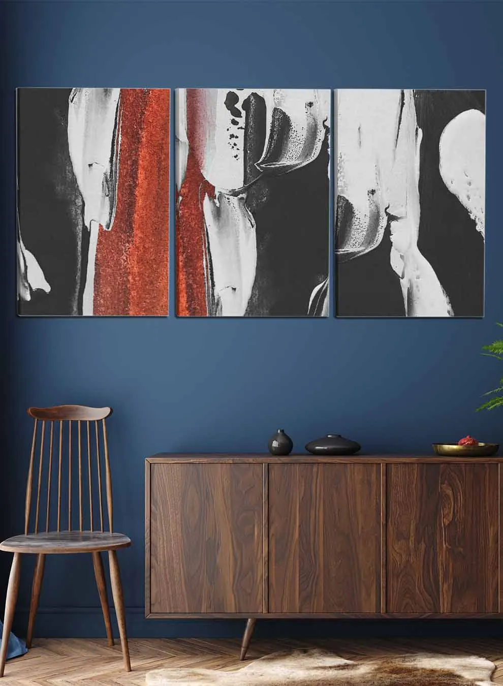 Abstract Adornment Murals Paintings(set of 3)