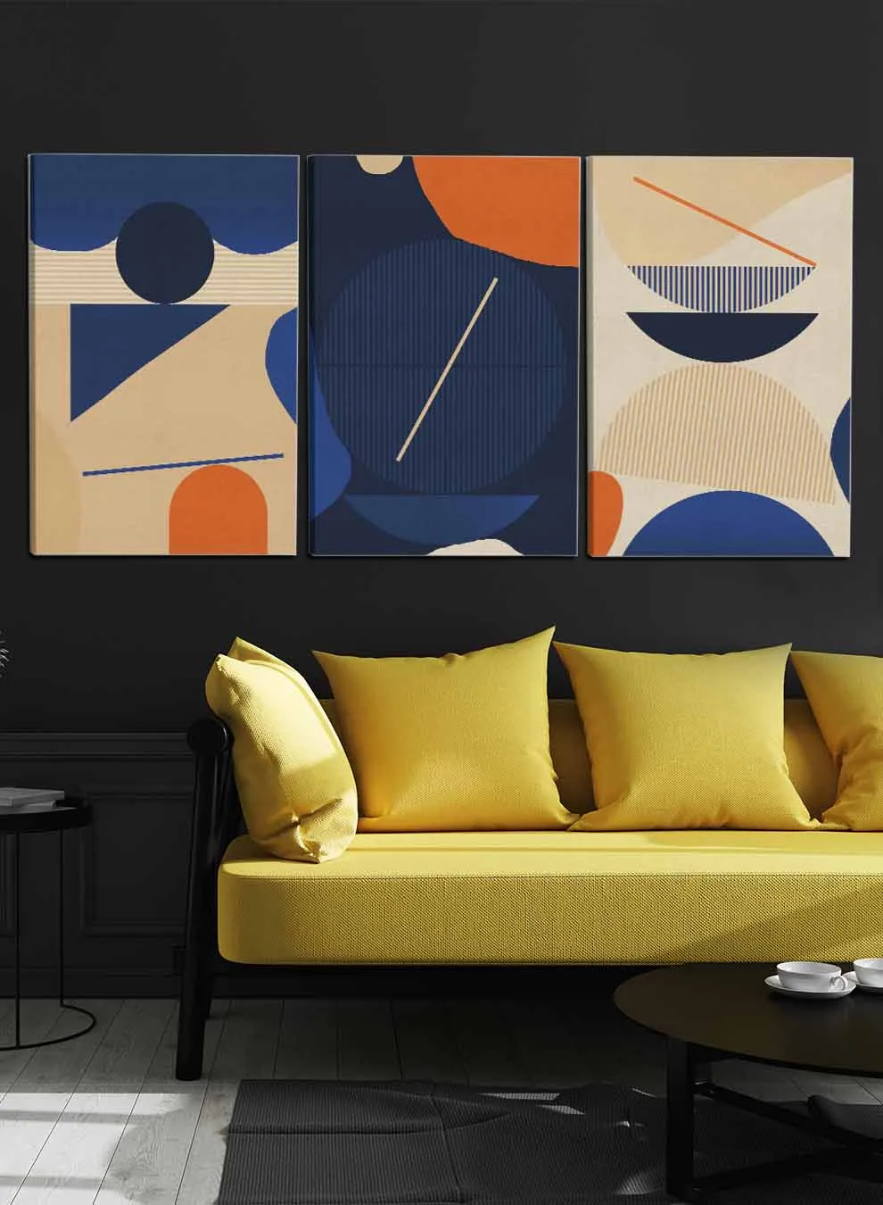 Abstract Contemporary Artistic Paintings(set of 3)