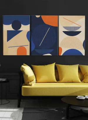 Abstract Contemporary Artistic Paintings(set of 3)