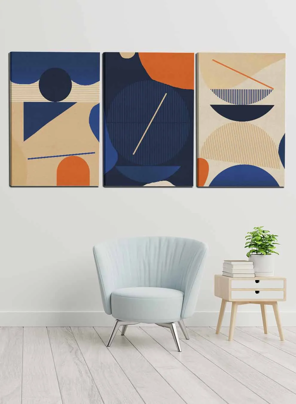 Abstract Contemporary Artistic Paintings(set of 3)