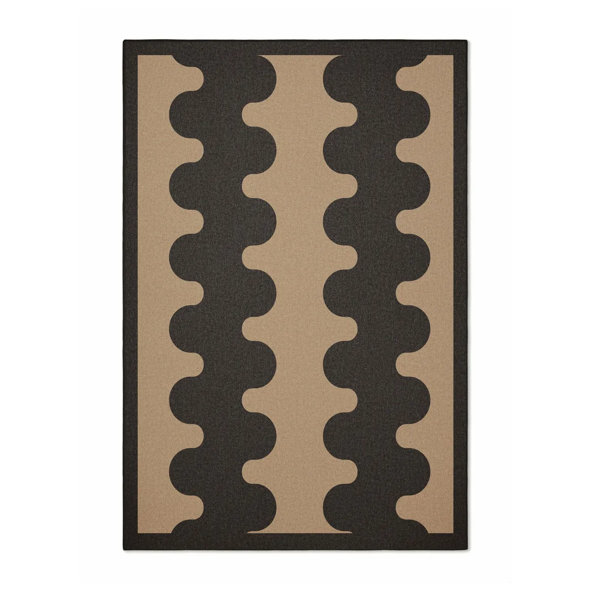 Aligned New Jute Rug