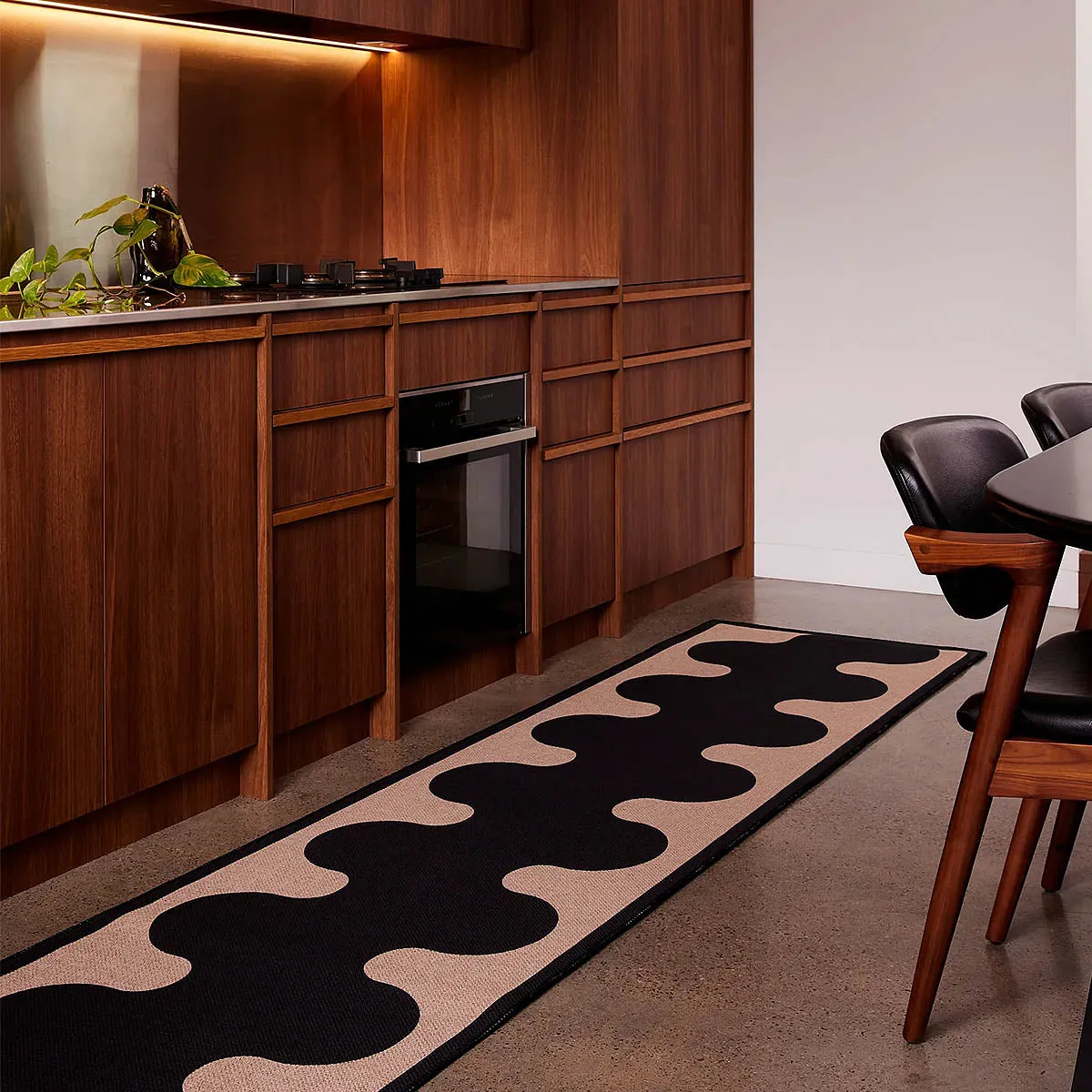 Aligned New Jute Rug