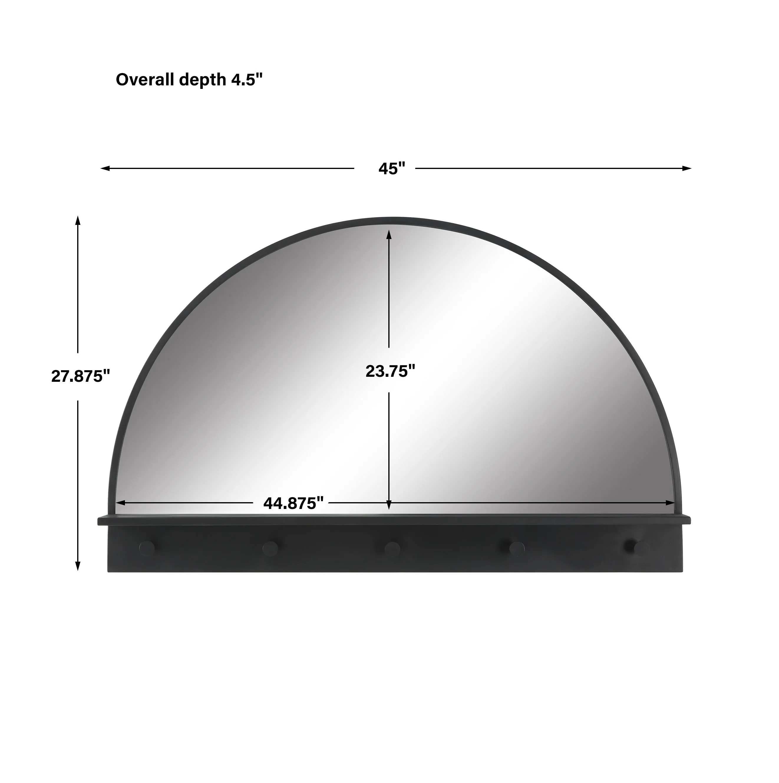 Ambry Arch Entryway Mirror