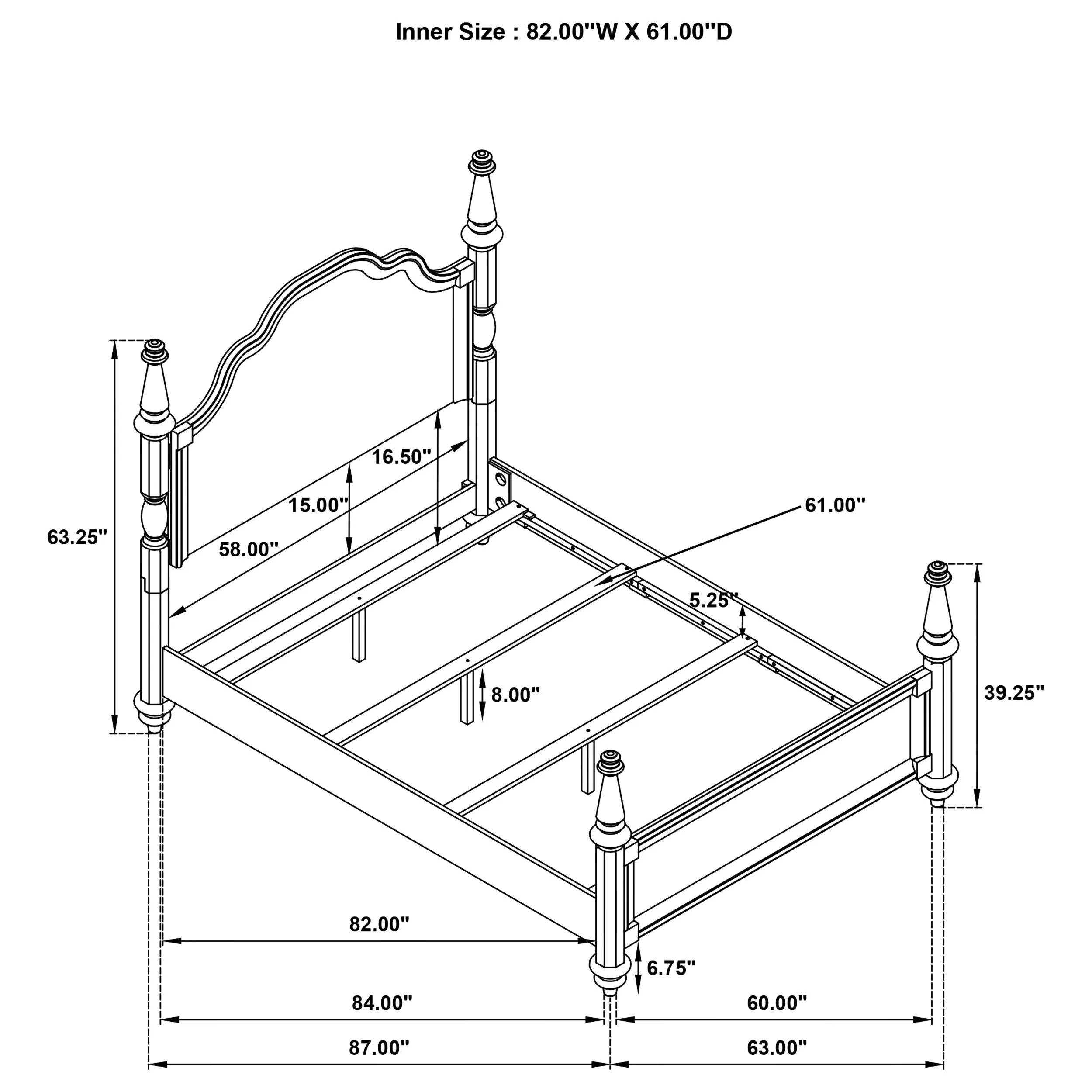 Andover Queen Bed
