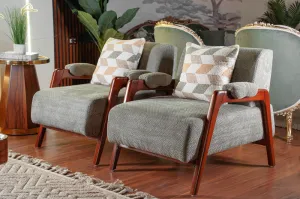 Armchairs from Maiden Home, gray - 75x75x75 cm M110453438