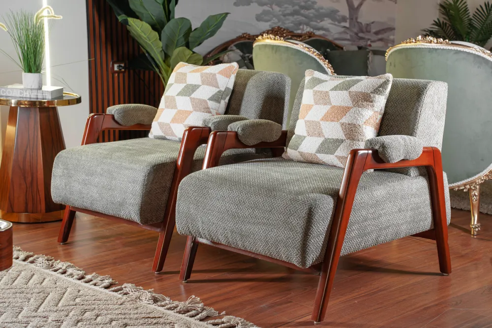 Armchairs from Maiden Home, gray - 75x75x75 cm M110453438