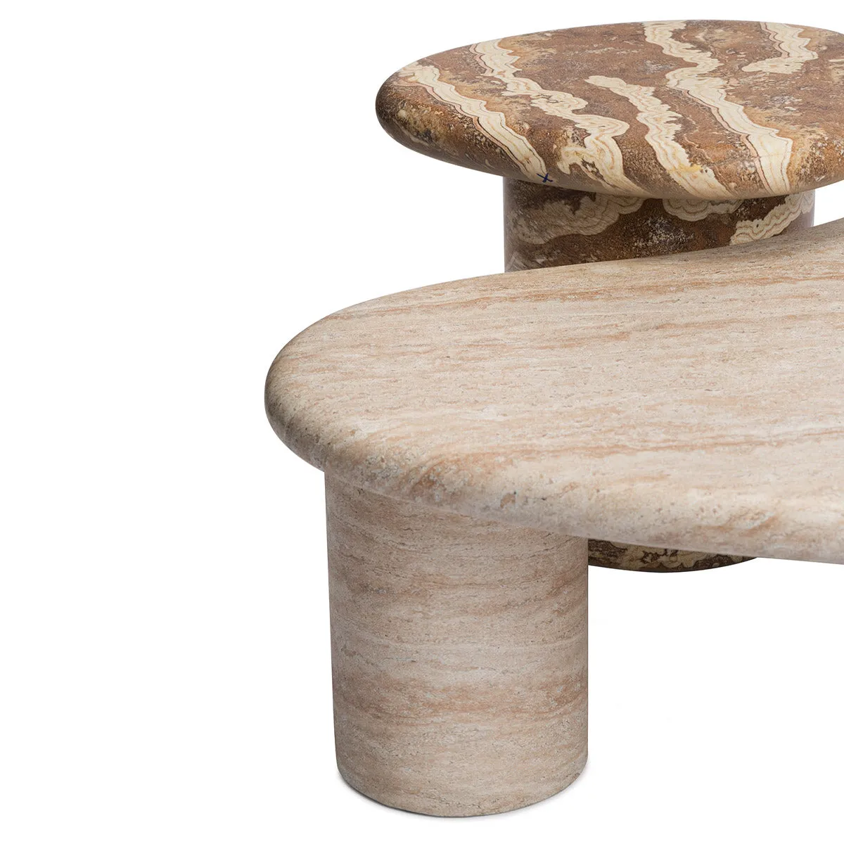 Azzurra Coffee Table (Travertine Finish)