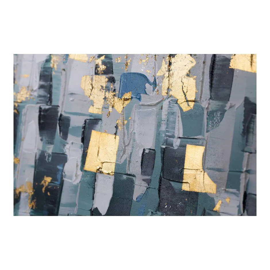 Blue Gradient Wall Dcor