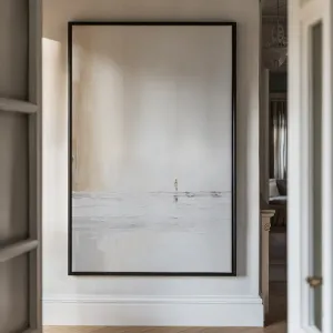 Canvas Wall Art Stretched Over Wooden Frame with Floating Frame and Alone Painting CV4113