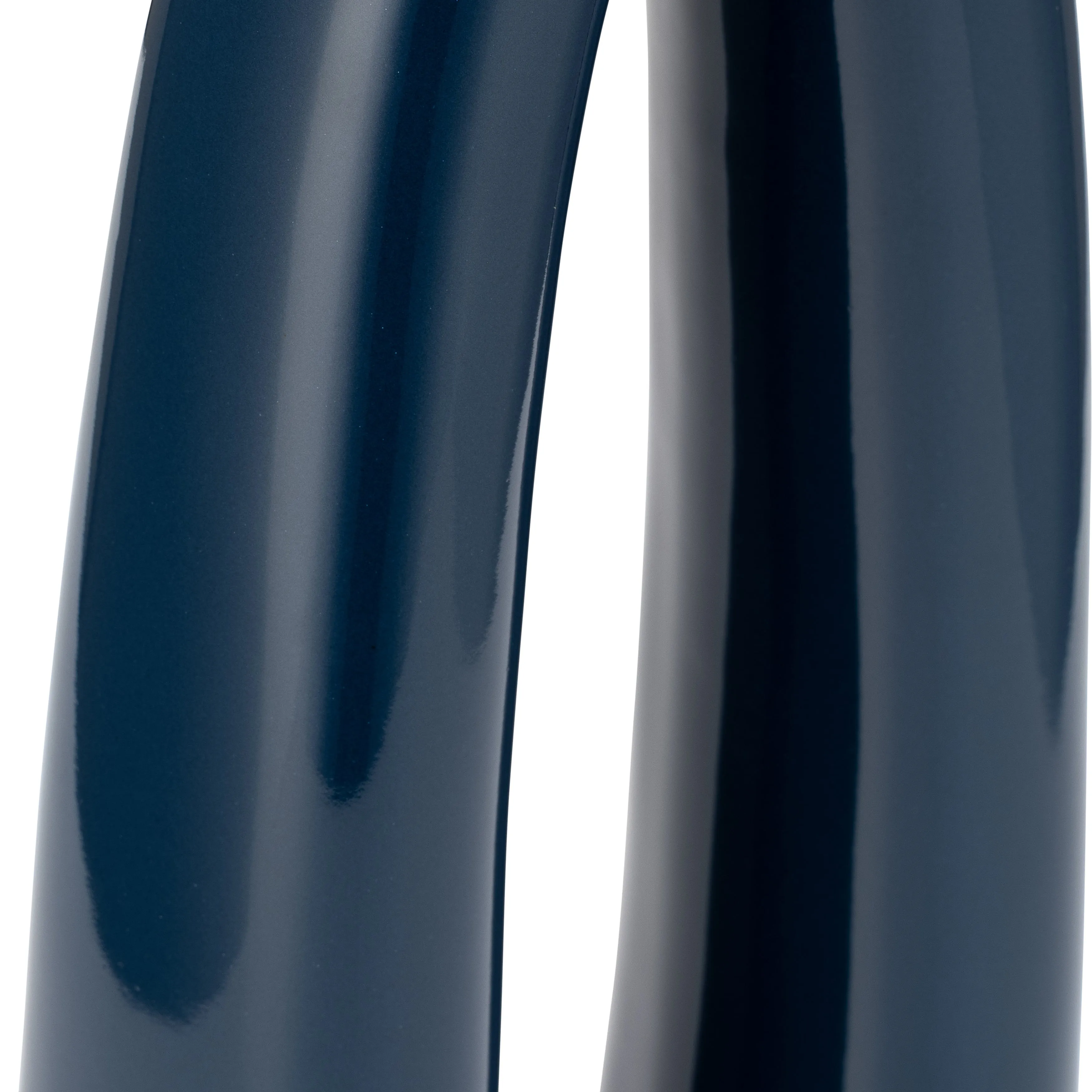 CER, 14"H OPEN CUT-OUT VASE, BLUE