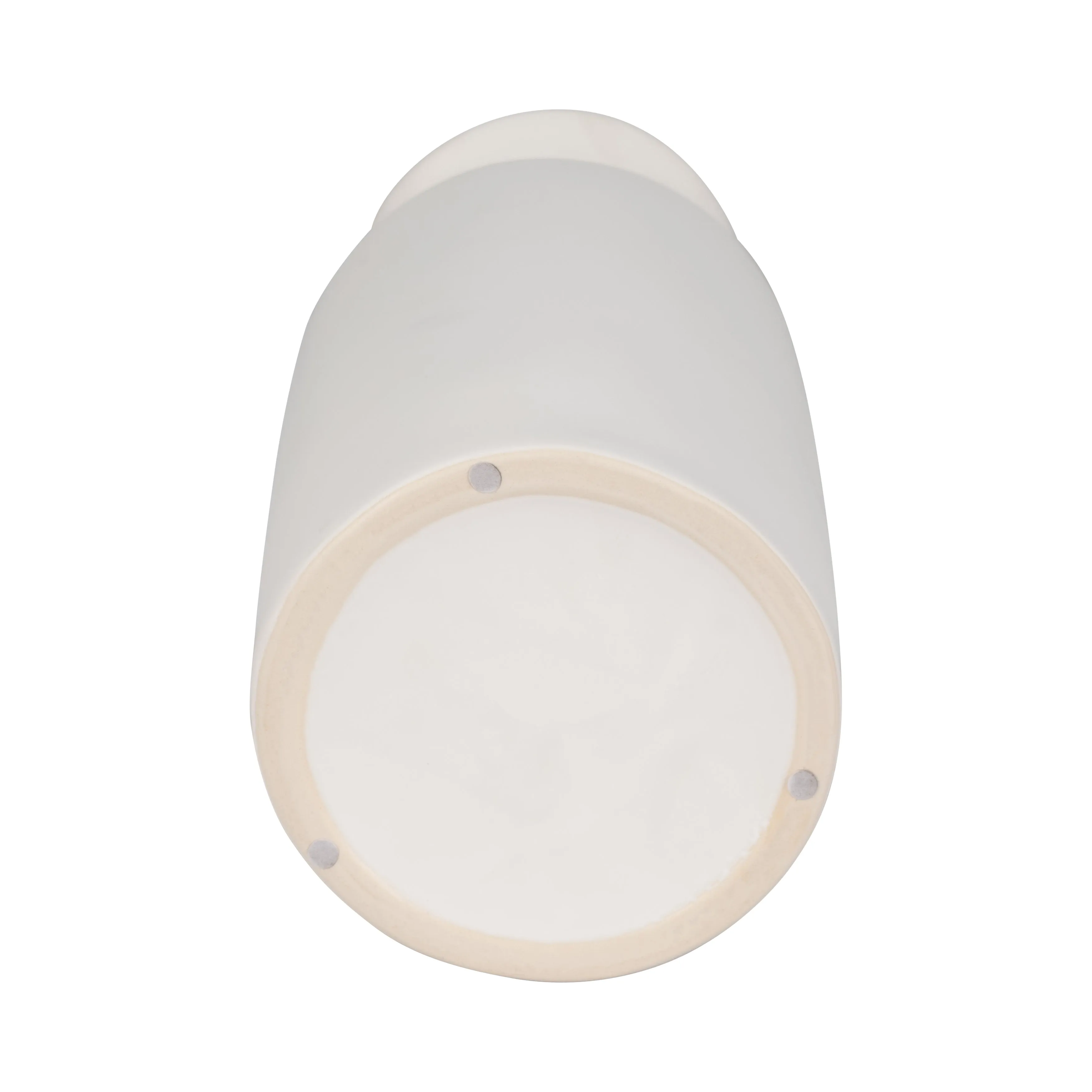CER, 20"H TALL SLIM VASE, WHITE