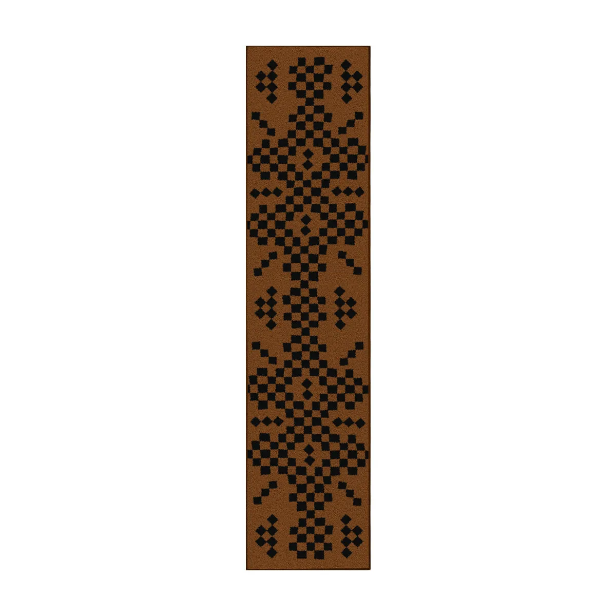 Checking Cotton Feel Rug