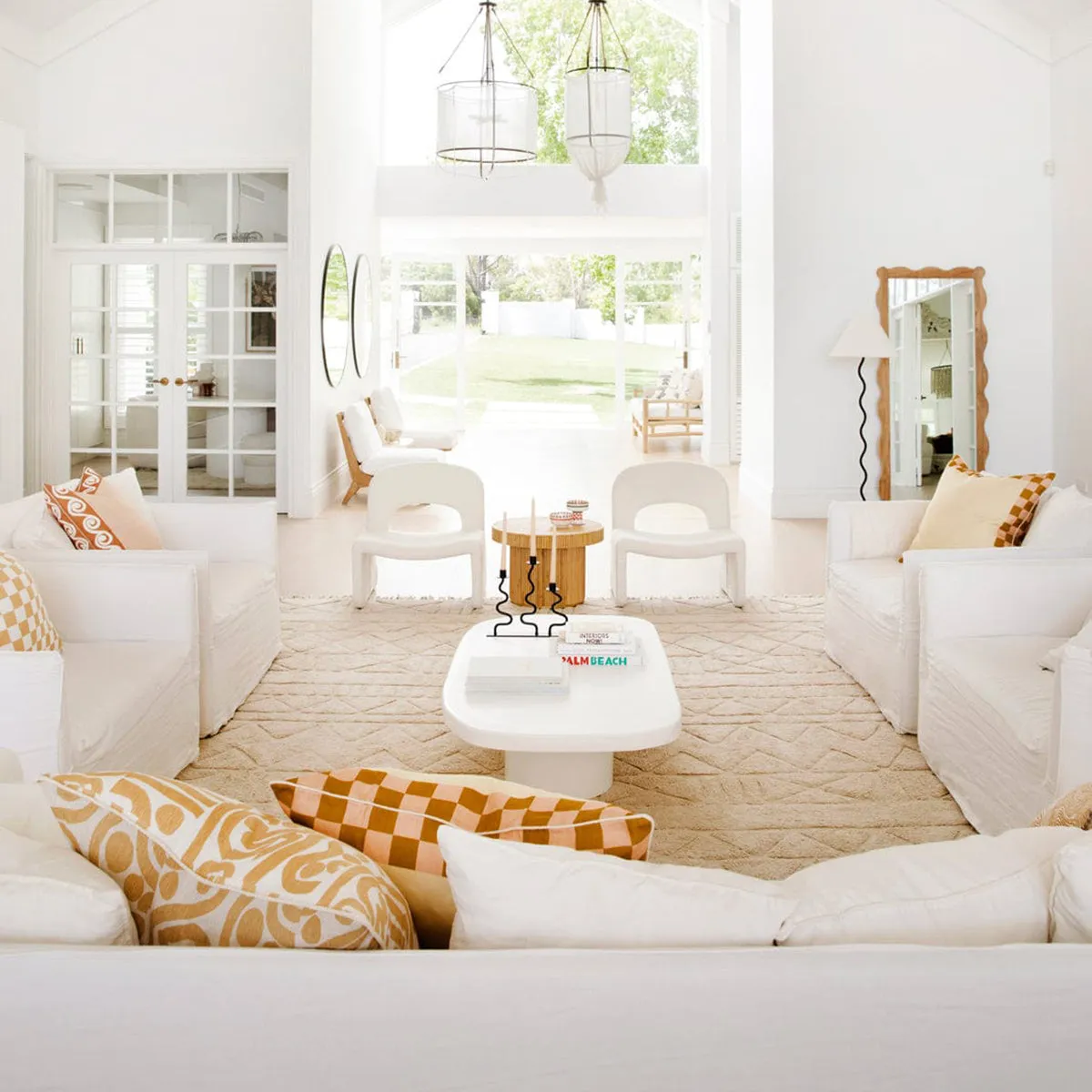 Coco Tribal Textured Washable Shag Rug