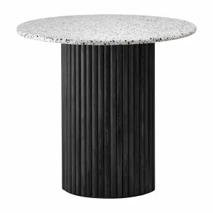 Cosmos Side Table (Black, Terrazzo)