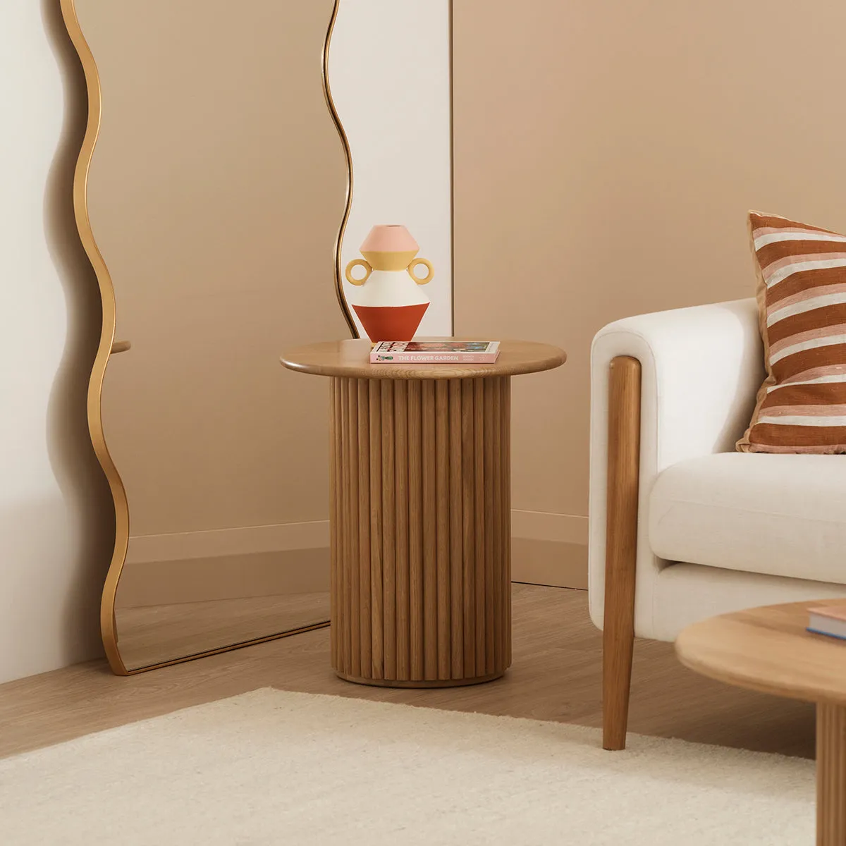 Cosmos Side Table (Oak)