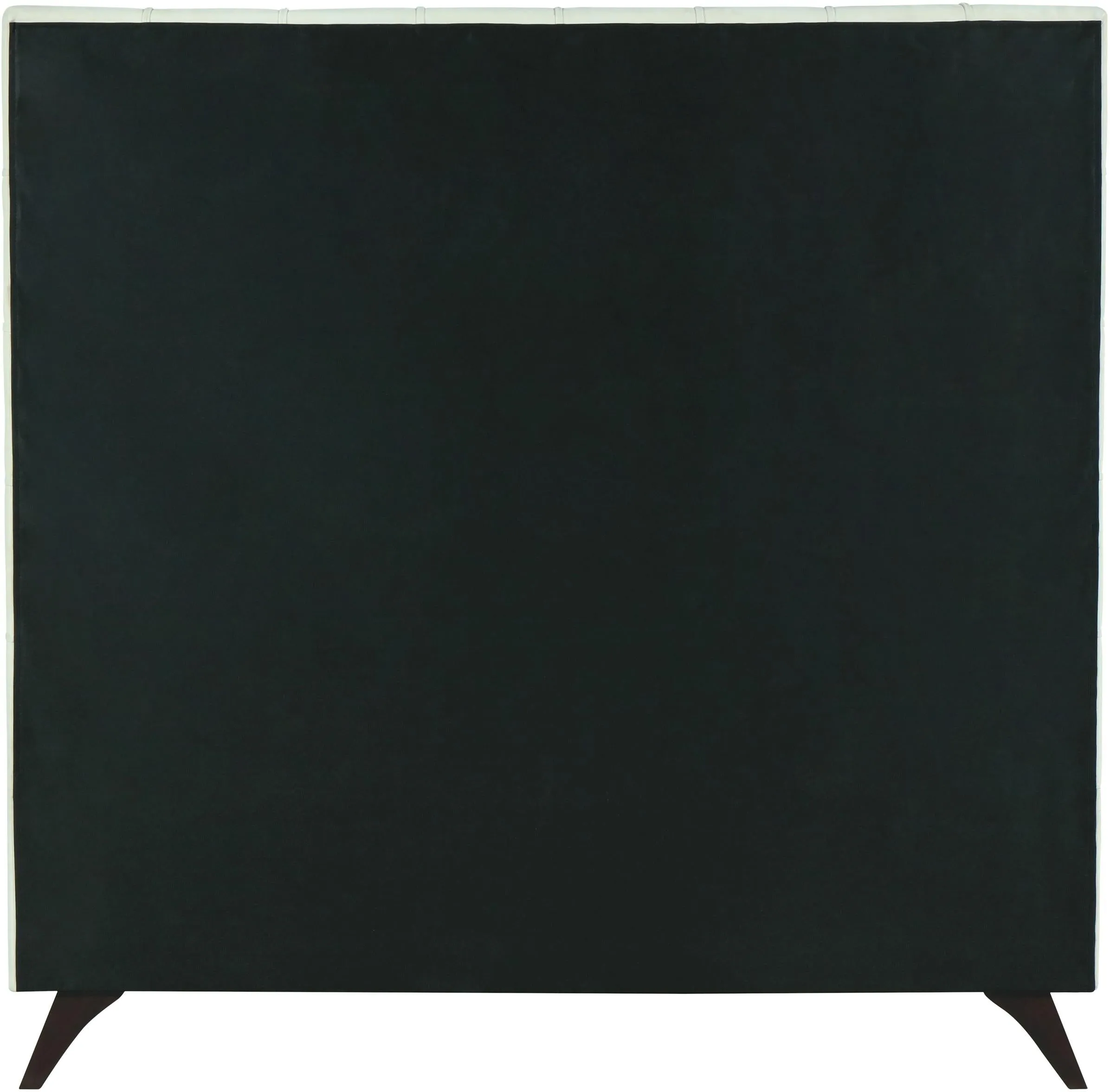 Elly Cream Velvet Queen Bed