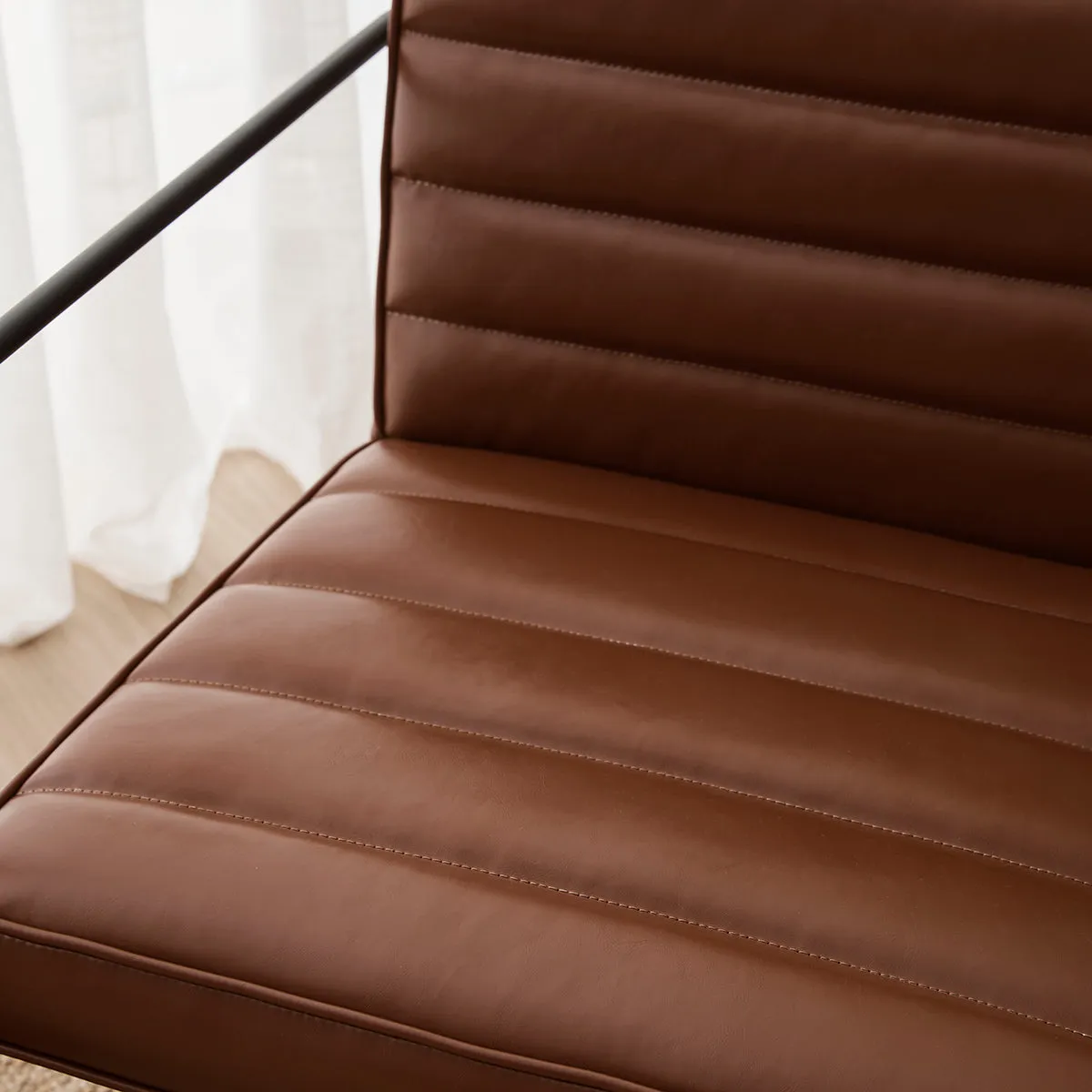 Felix Leatherette Armchair