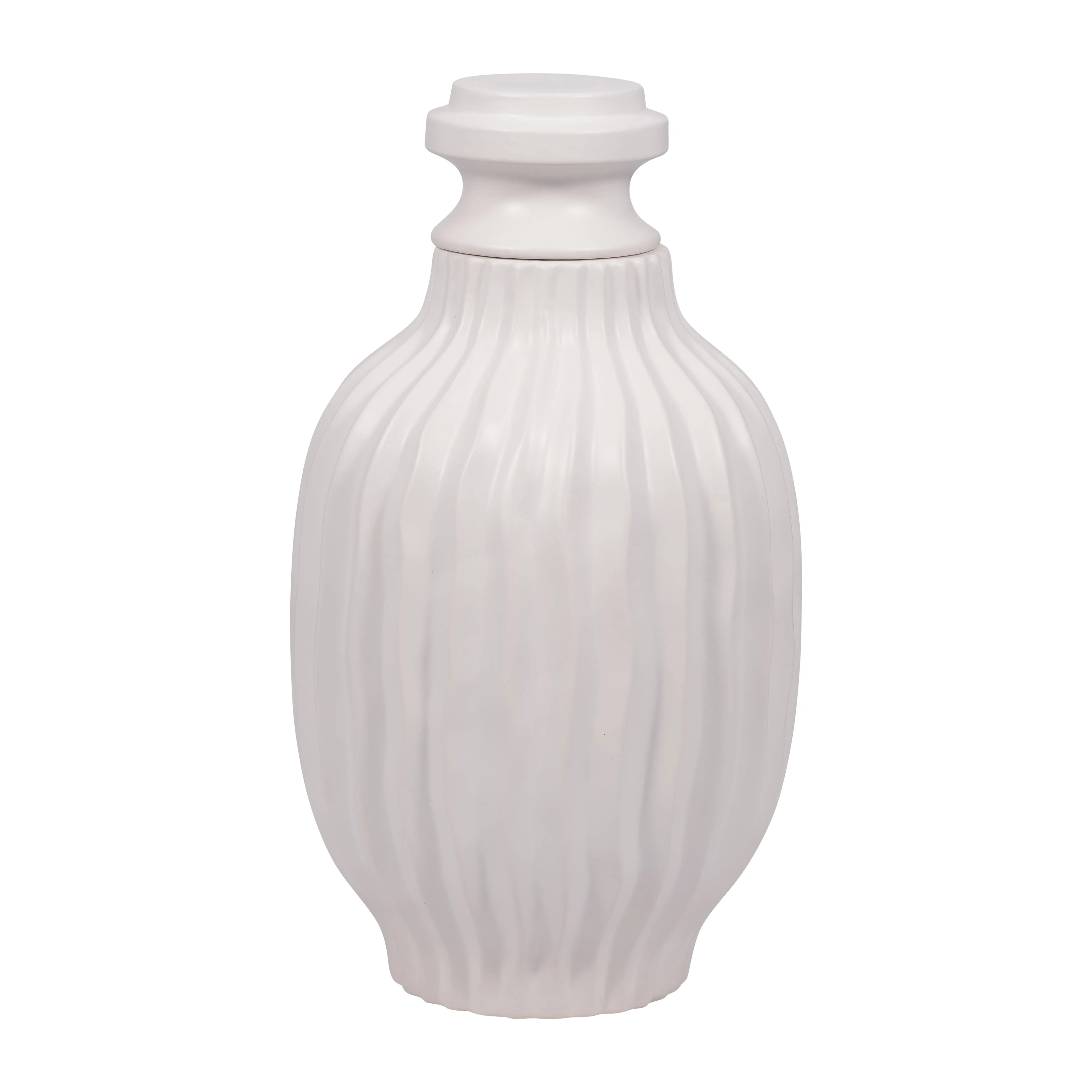 FENTON SMALL CERAMIC LIDDED JAR