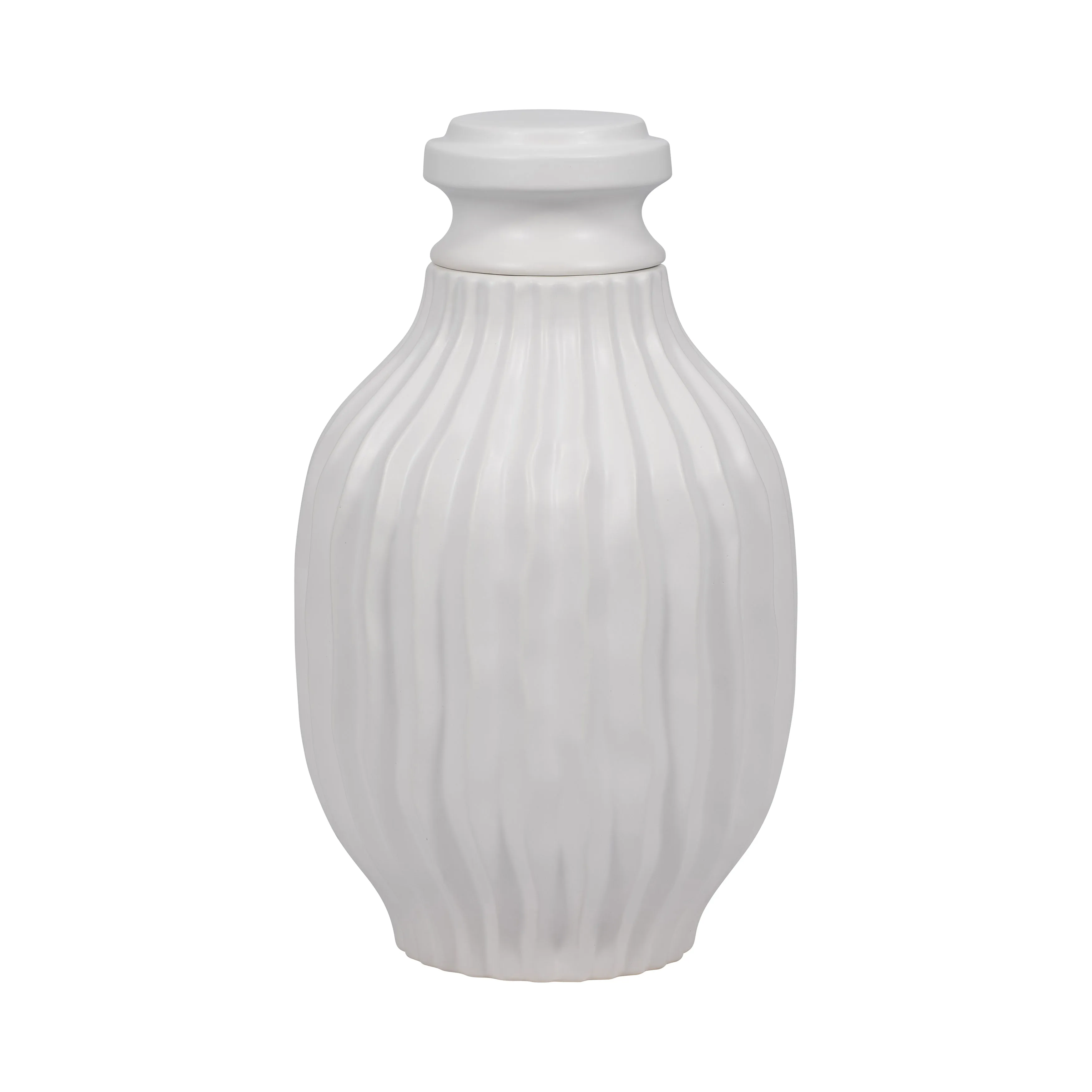 FENTON SMALL CERAMIC LIDDED JAR