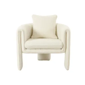 Floating Boucl Cream Chair