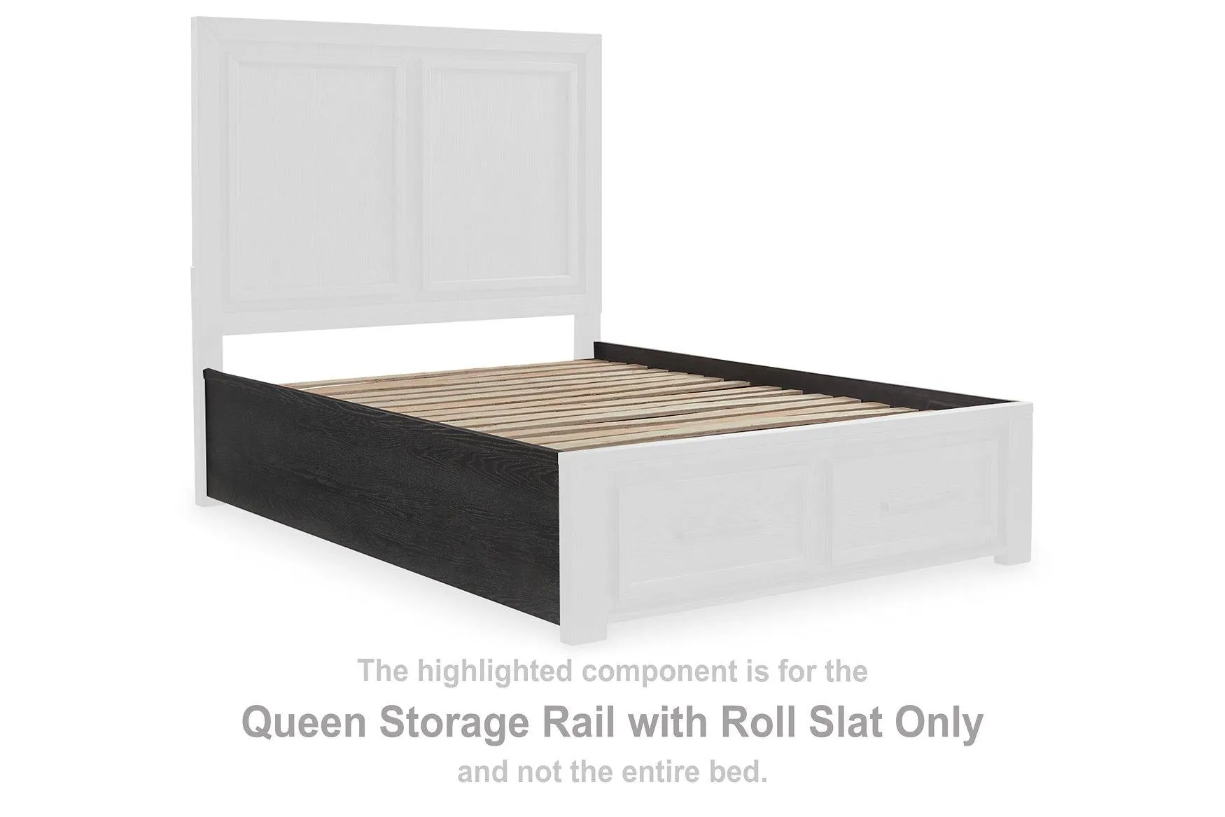 Foyland Panel Storage Bed