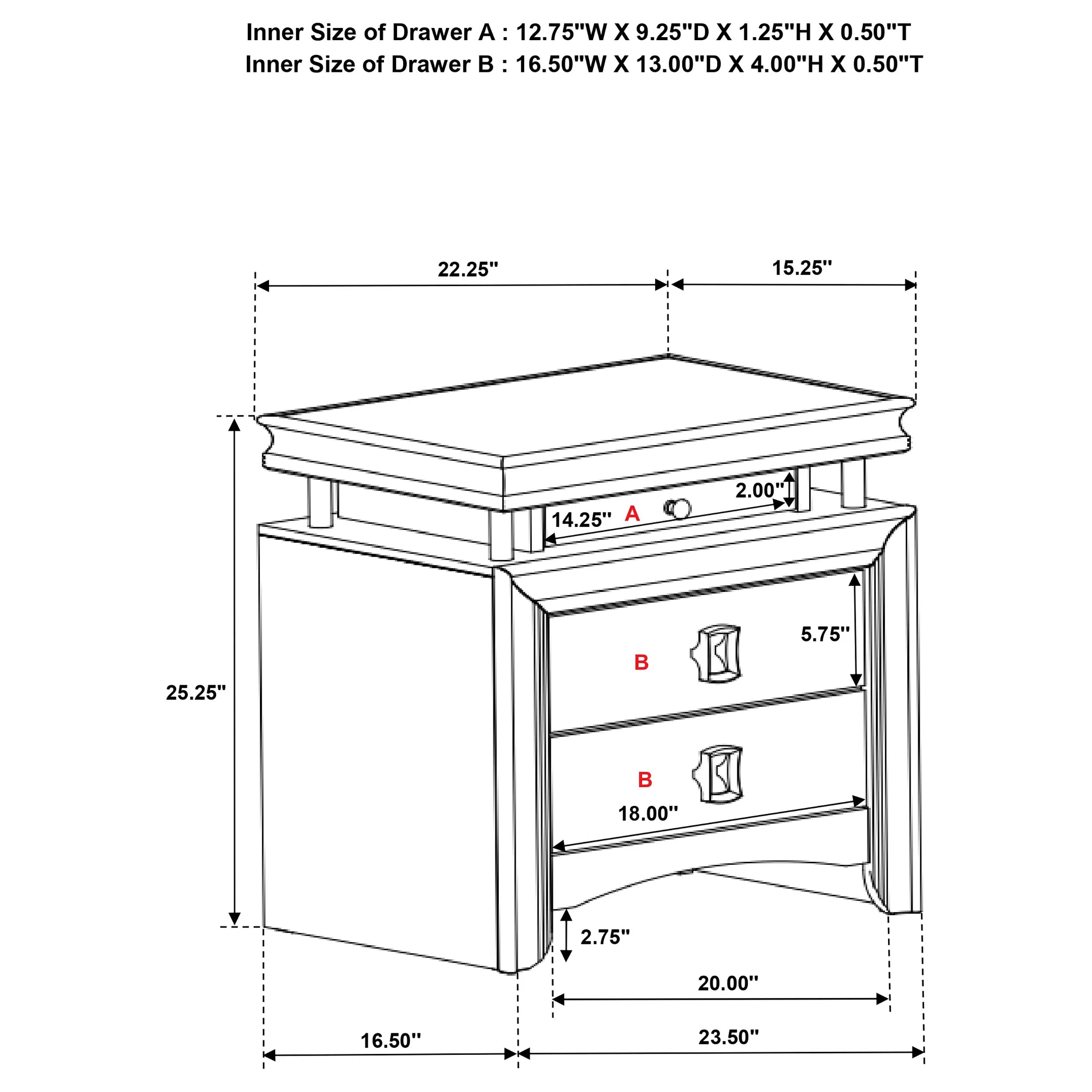 Giselle Nightstand