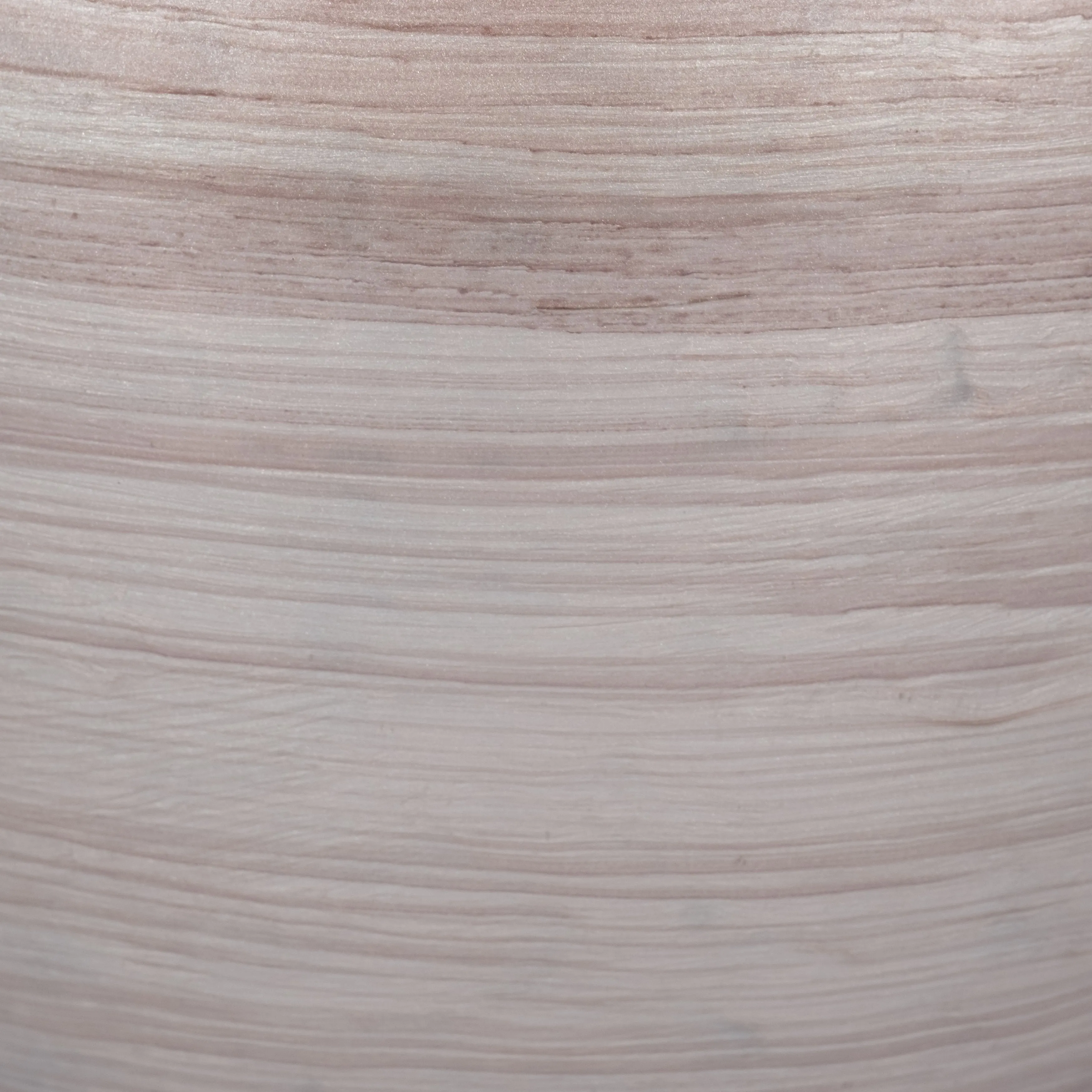 GLASS, 22" WOODEN TOP VASE, BLUSH