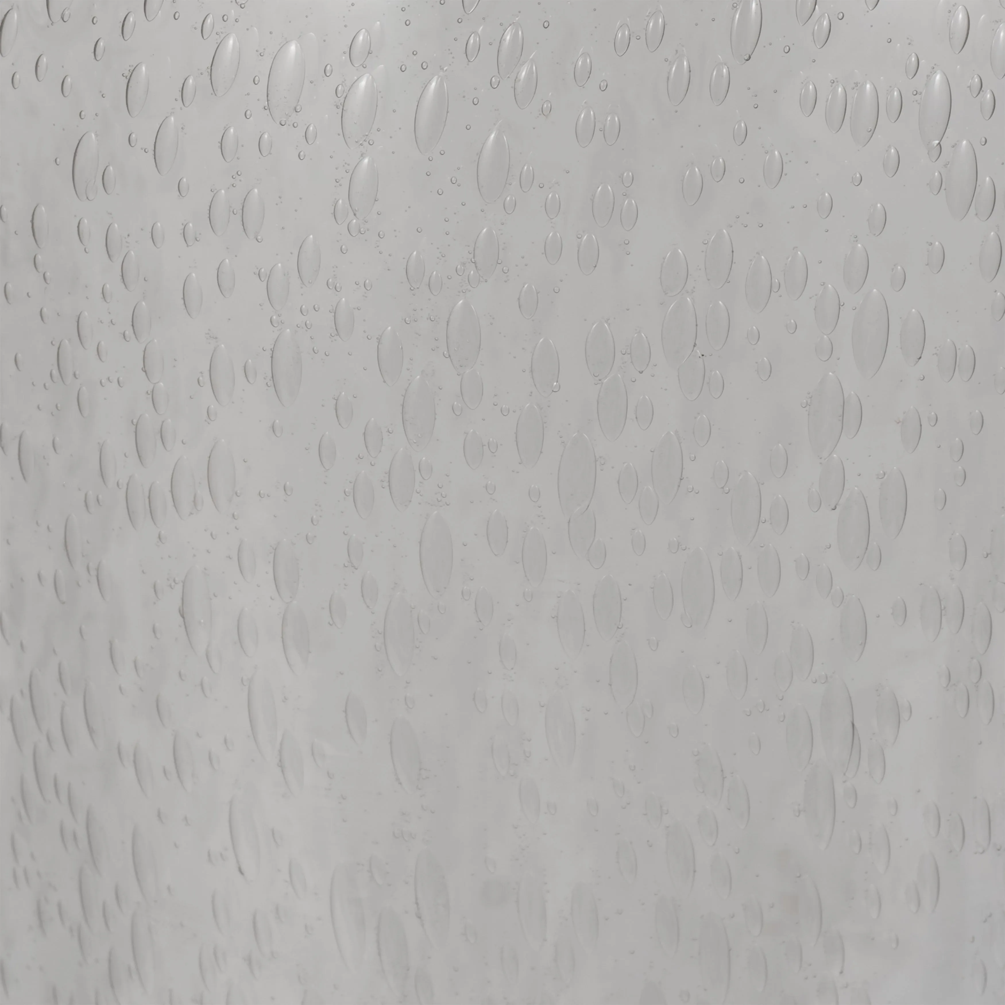 GLASS, 23" FLOOR VASE BUBBLE CLEAR