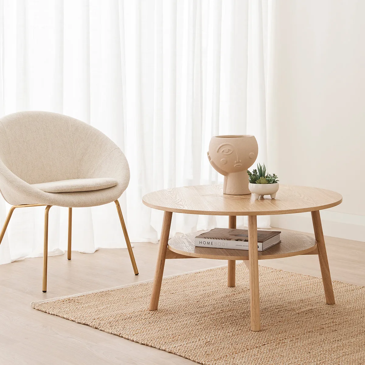 Halo Fabric Lounge Chair