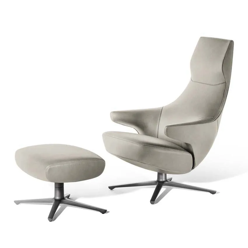 Jay Lounge Swivel Armchair