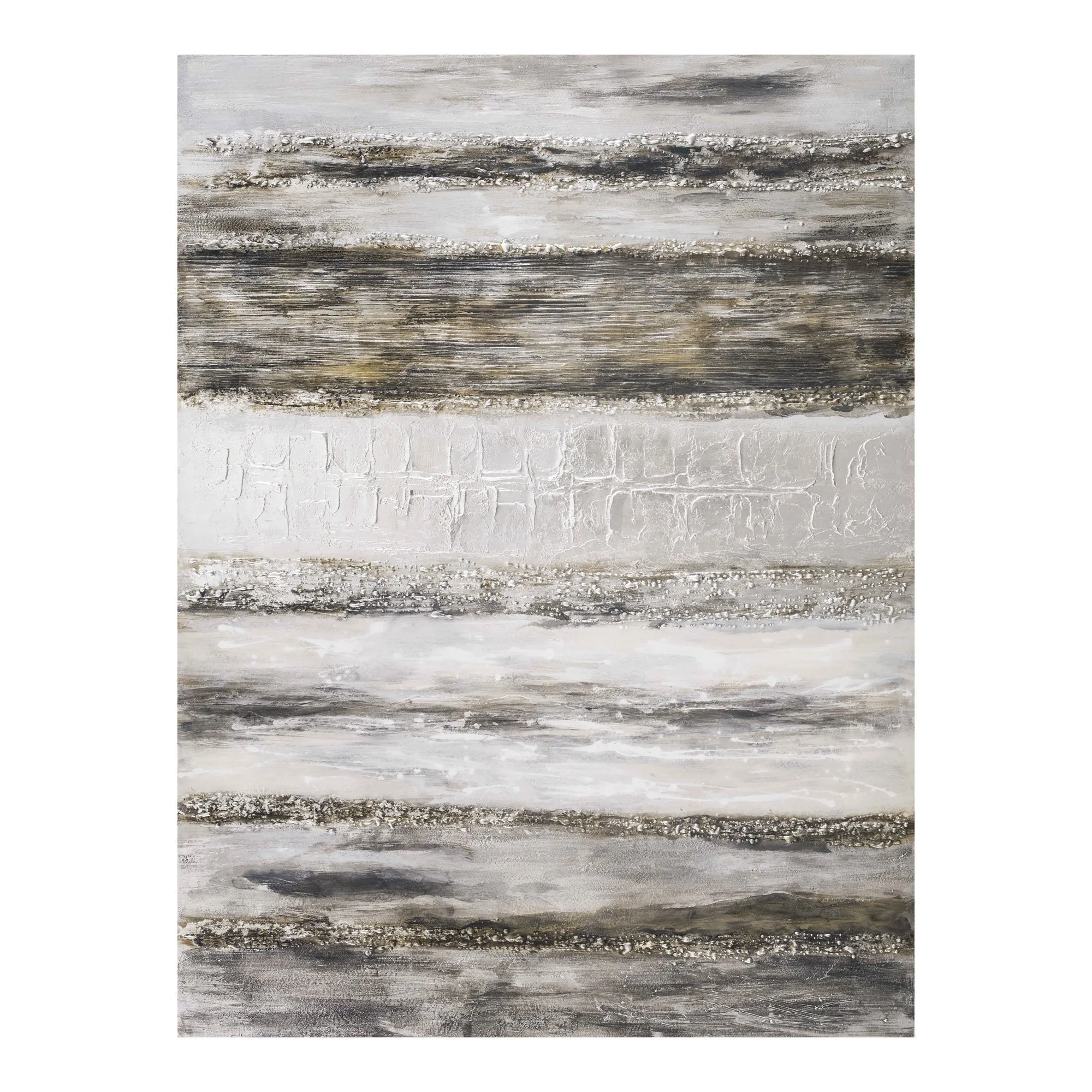 **Layered Grey Wall Dcor