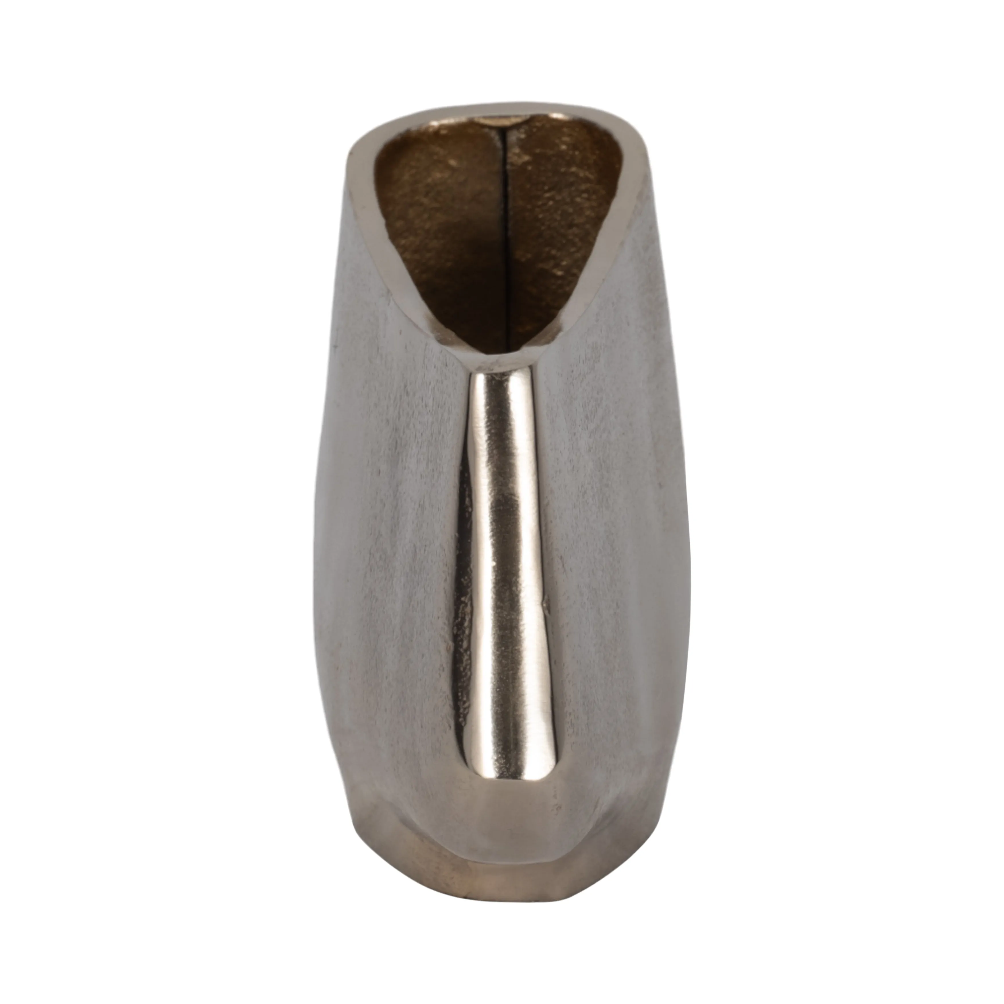 Metal, 10" Andria Small Gold Vase