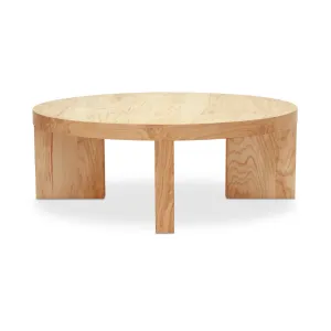 Oregon Round Coffee Table Blonde