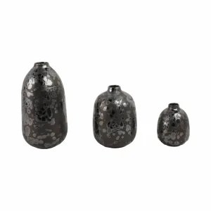 S/3 4/7/9" Ervedosa Portugal Bottles