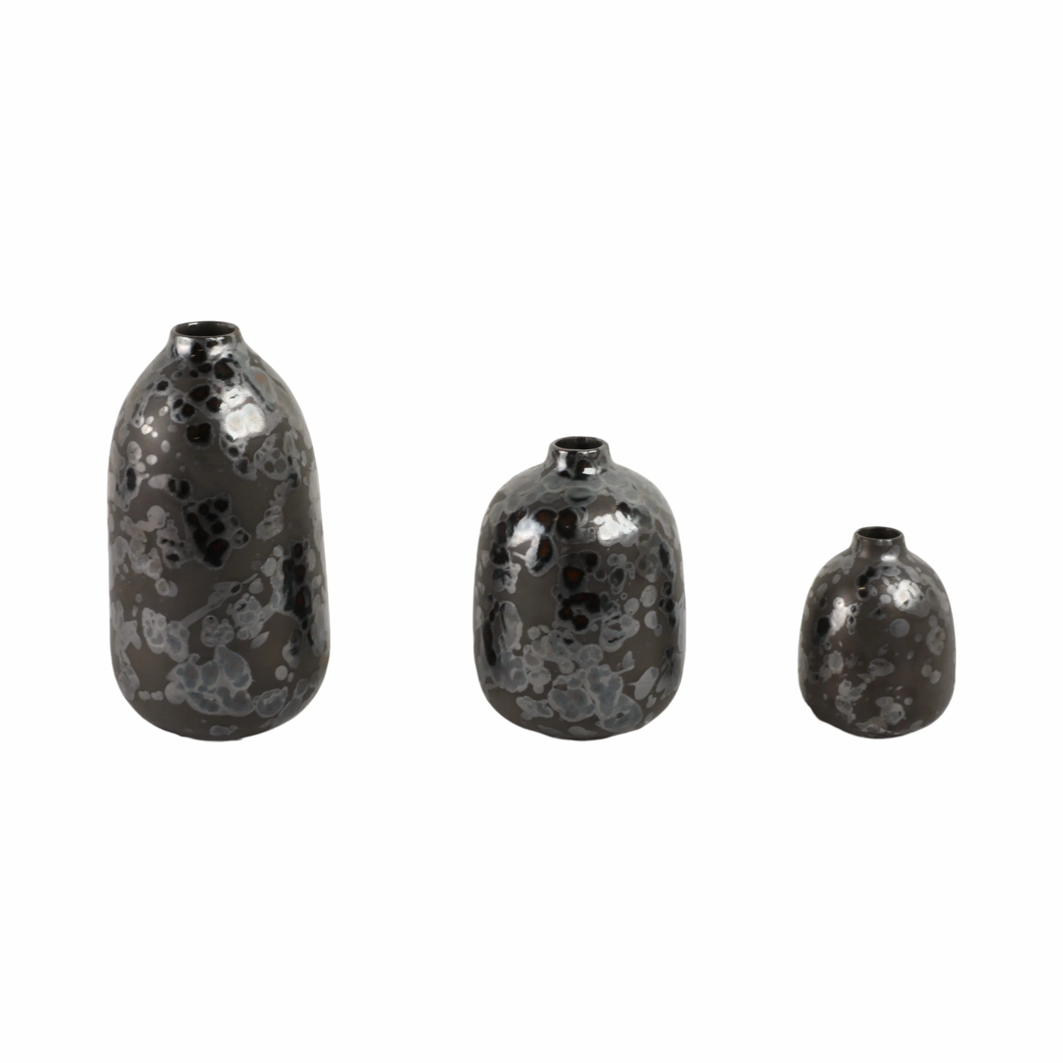 S/3 4/7/9" Ervedosa Portugal Bottles
